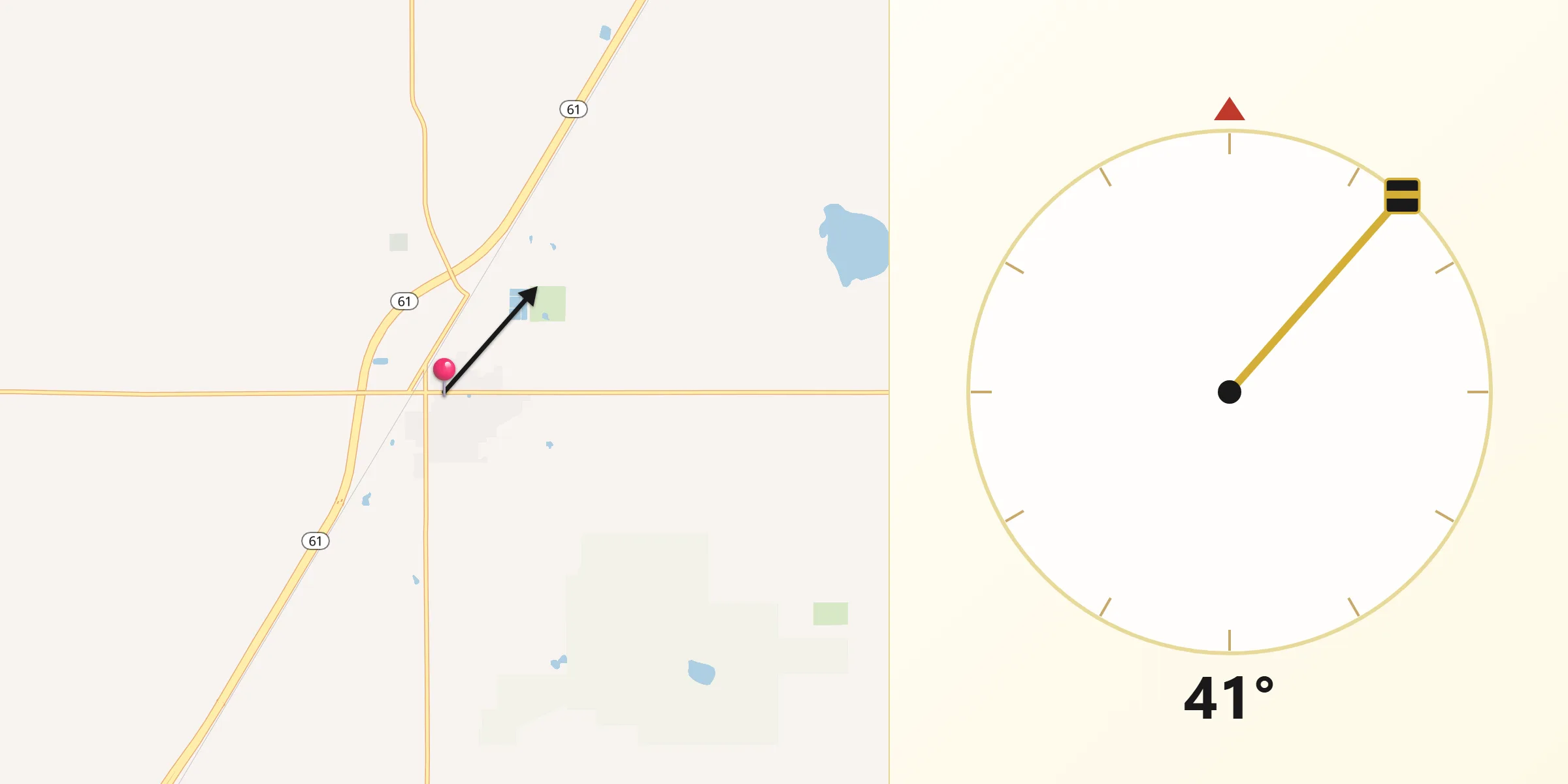 Qibla Direction from Inman