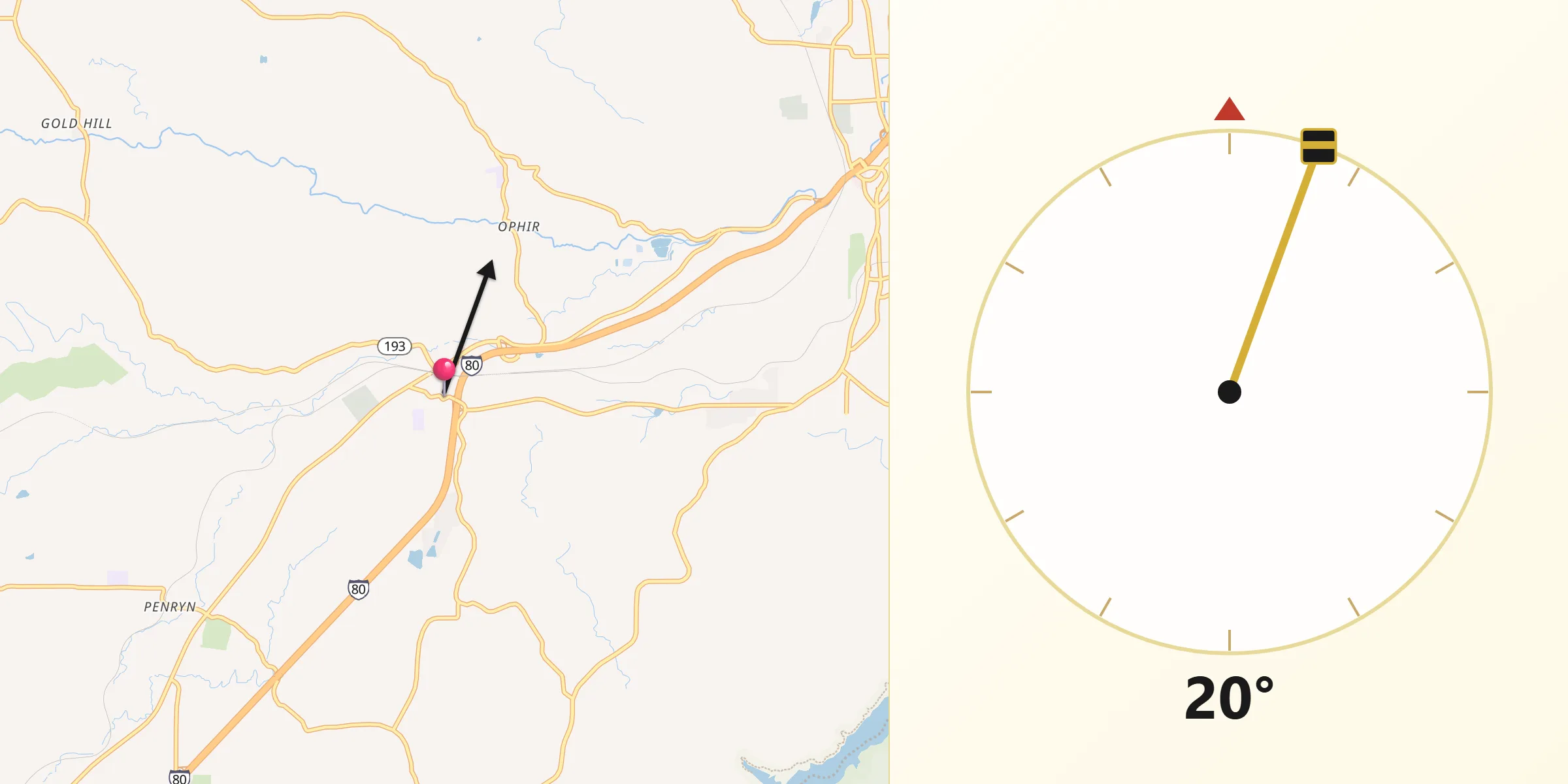 Qibla Direction from Newcastle