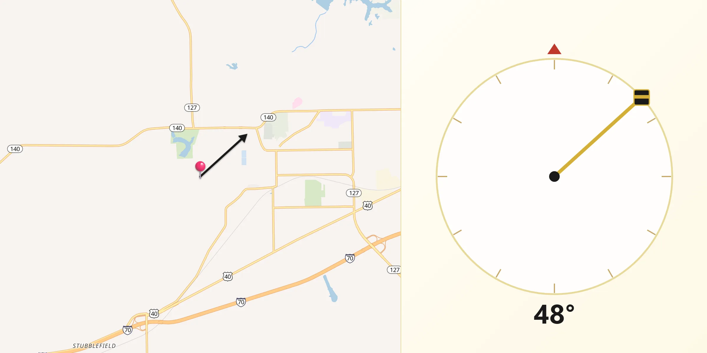 Qibla Direction from Bond