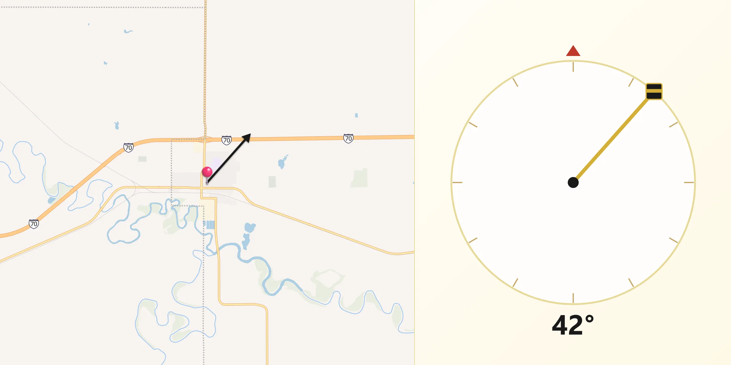 Qibla Direction from Solomon