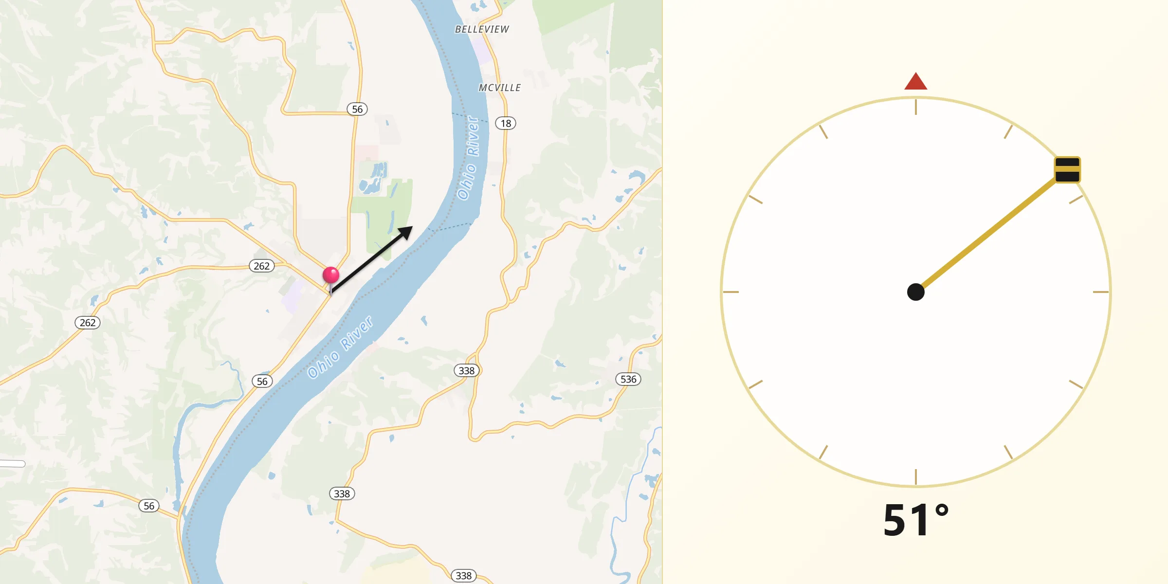 Qibla Direction from Rising Sun