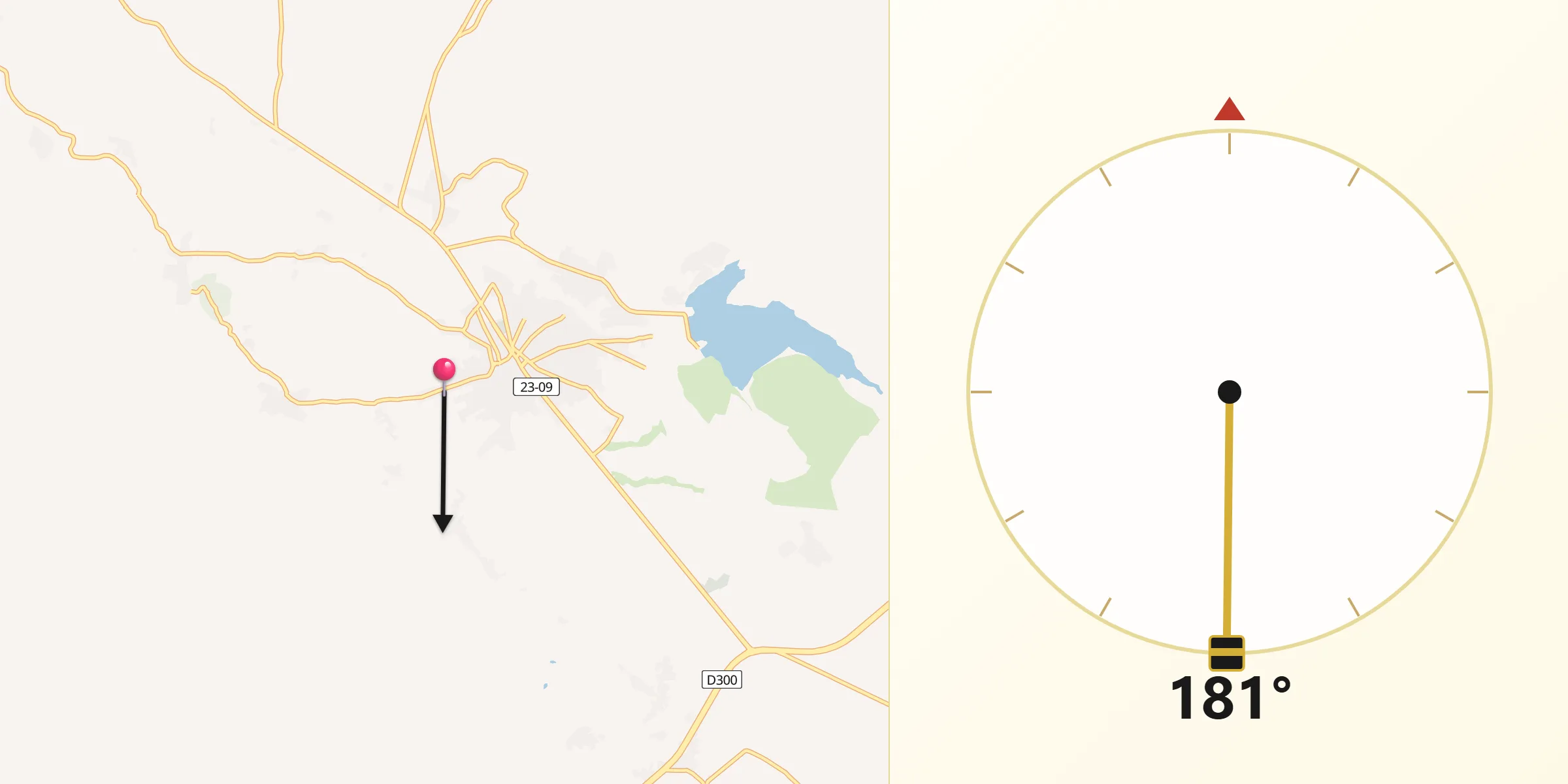 Karakoçan şehrinden Kıble Yönü