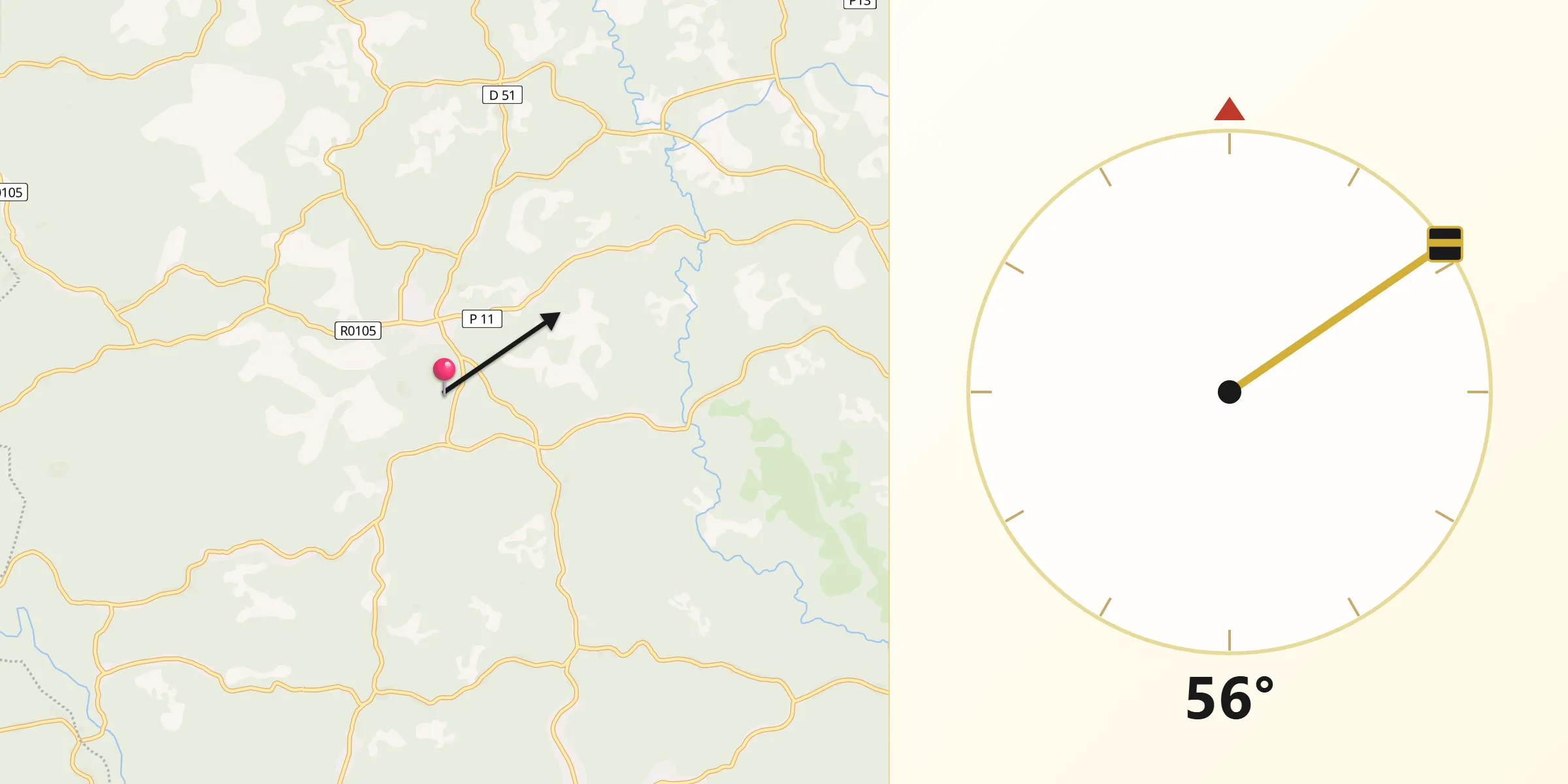 Alkibla daga Évodoula zuwa Makka