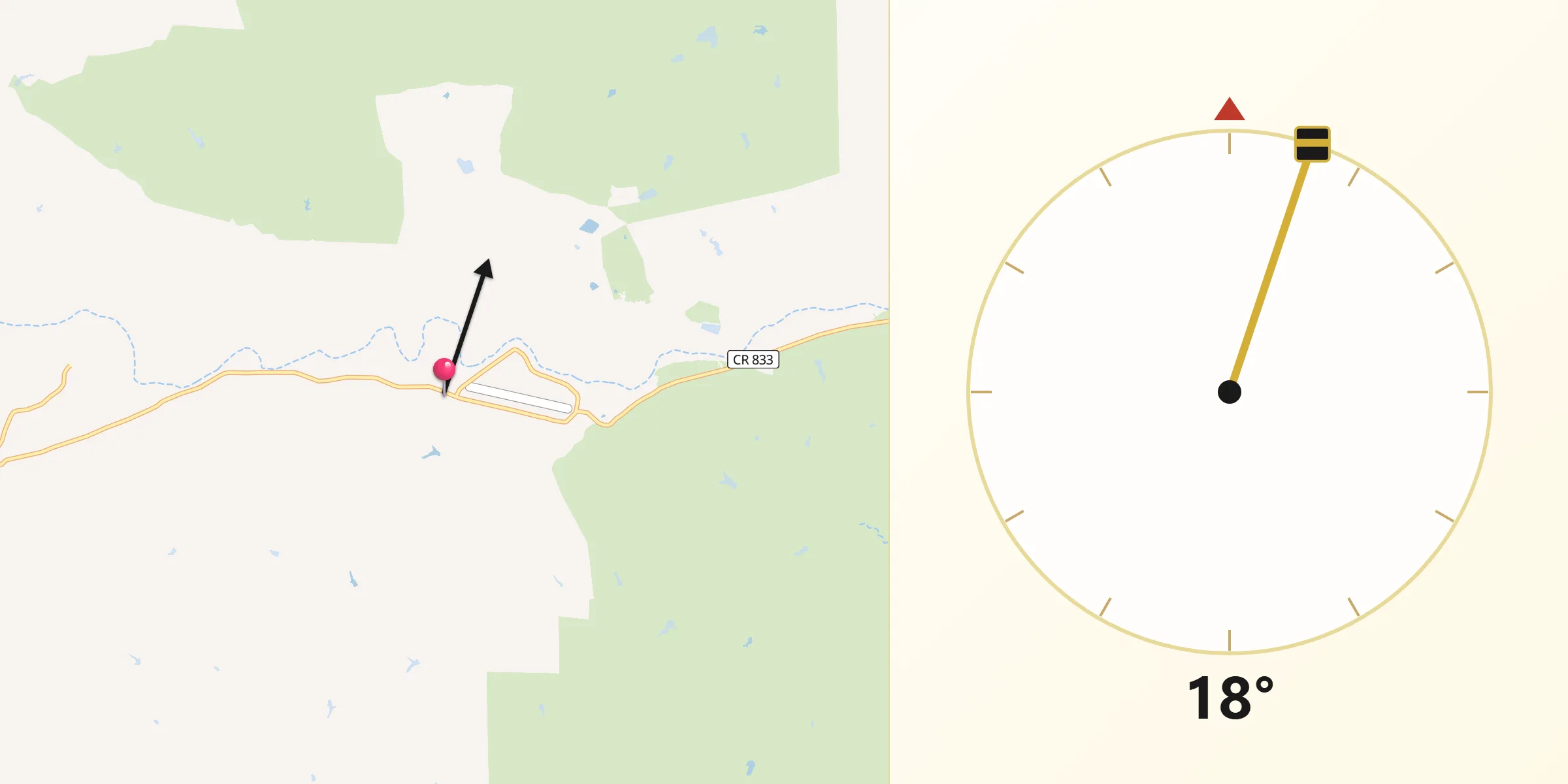 Qibla Direction from Rancho Tehama Reserve