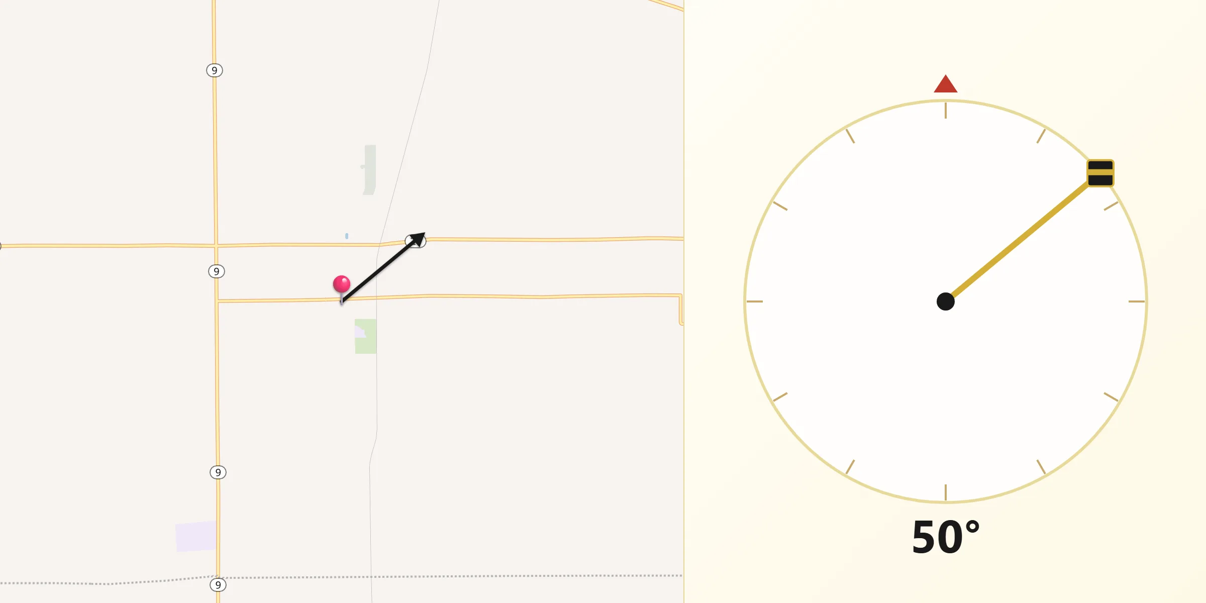 Qibla Direction from Fairmount