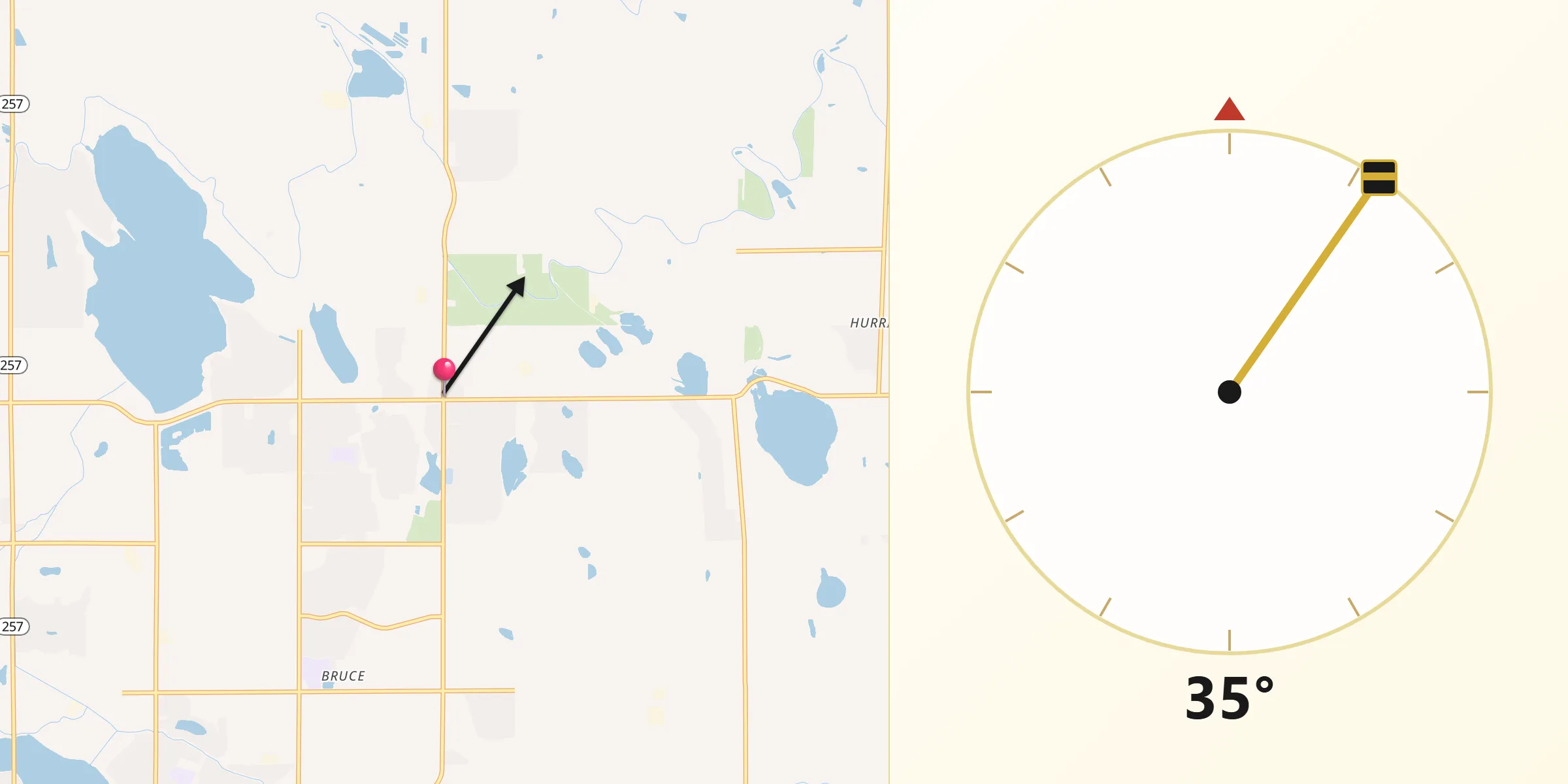 Qibla Direction from Severance
