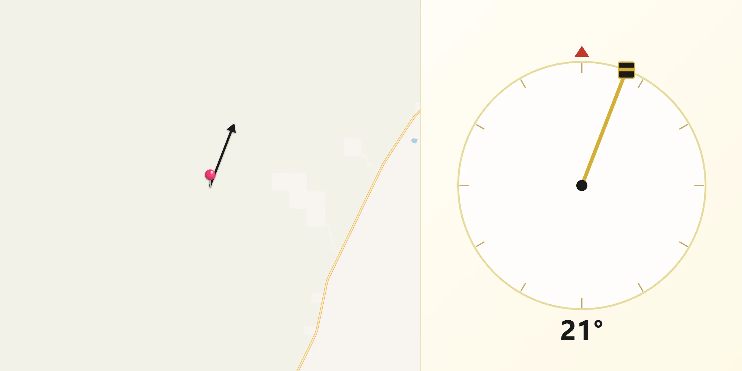 Qibla Direction from Washoe