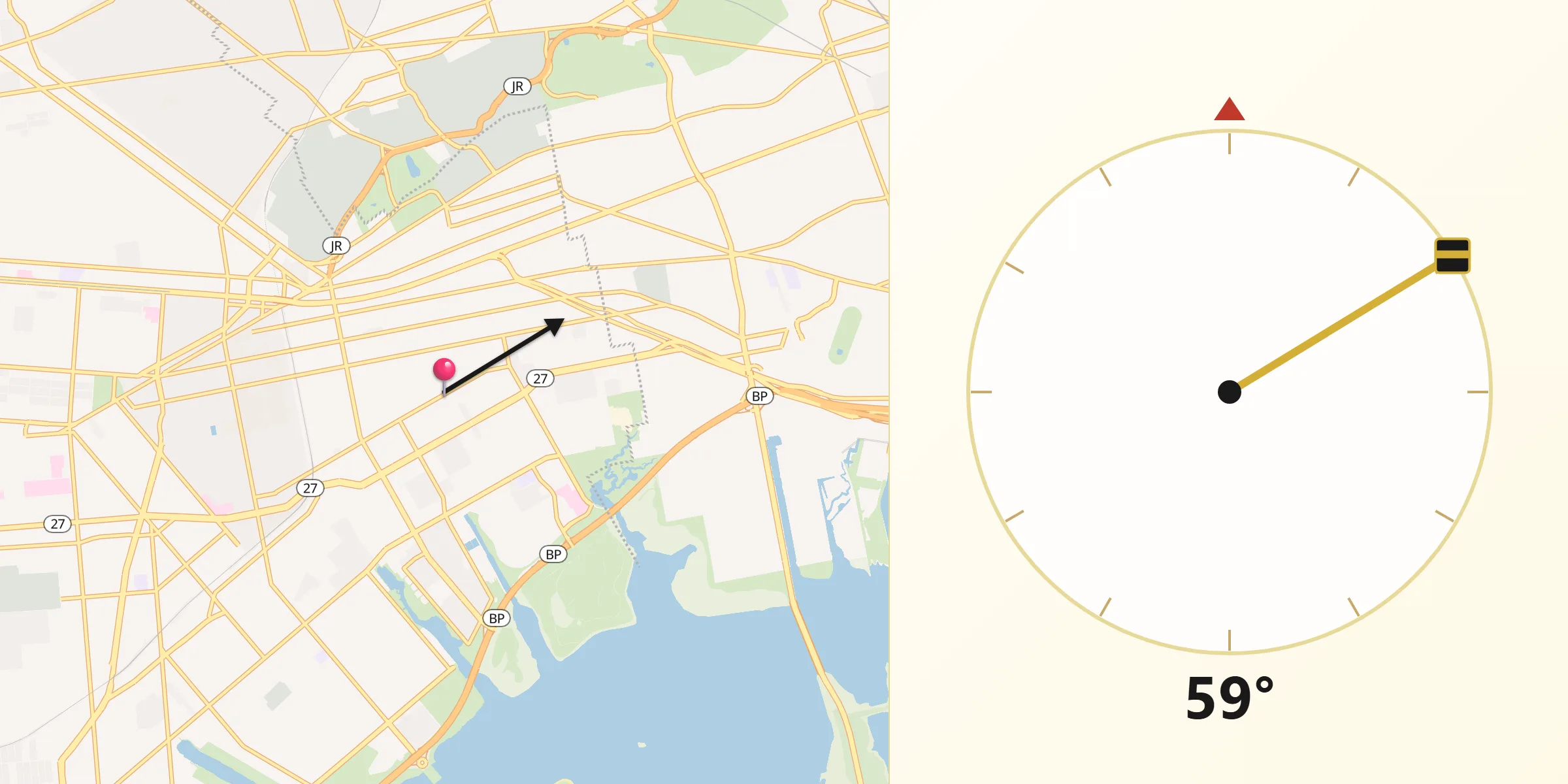 Qibla Direction from East New York