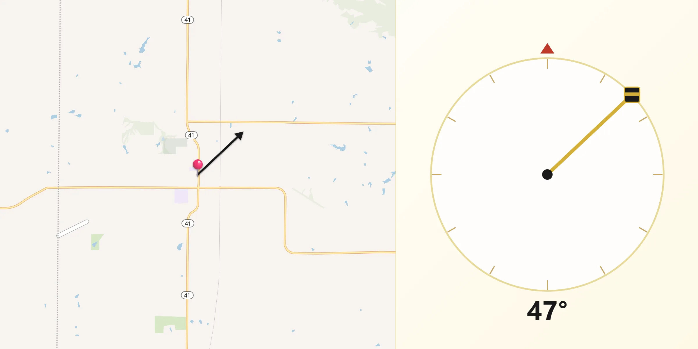 Qibla Direction from Abingdon