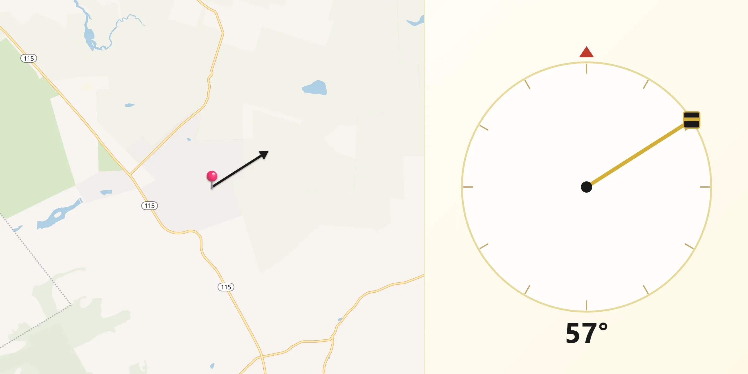 Qibla Direction from Sierra View