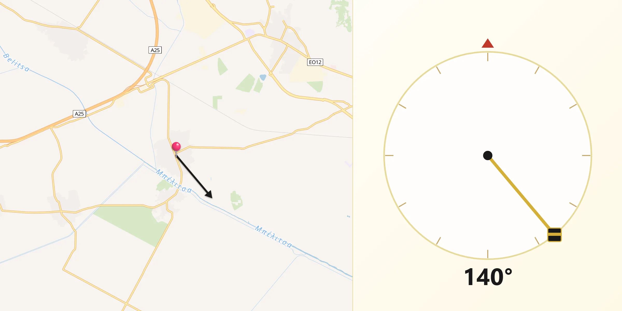 Κατεύθυνση Κίμπλα από το Μητρούσι