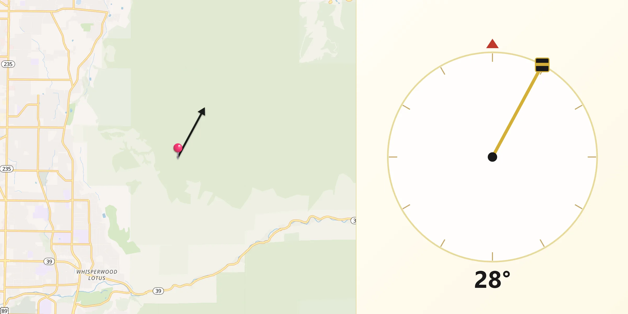 Qibla Direction from Weber
