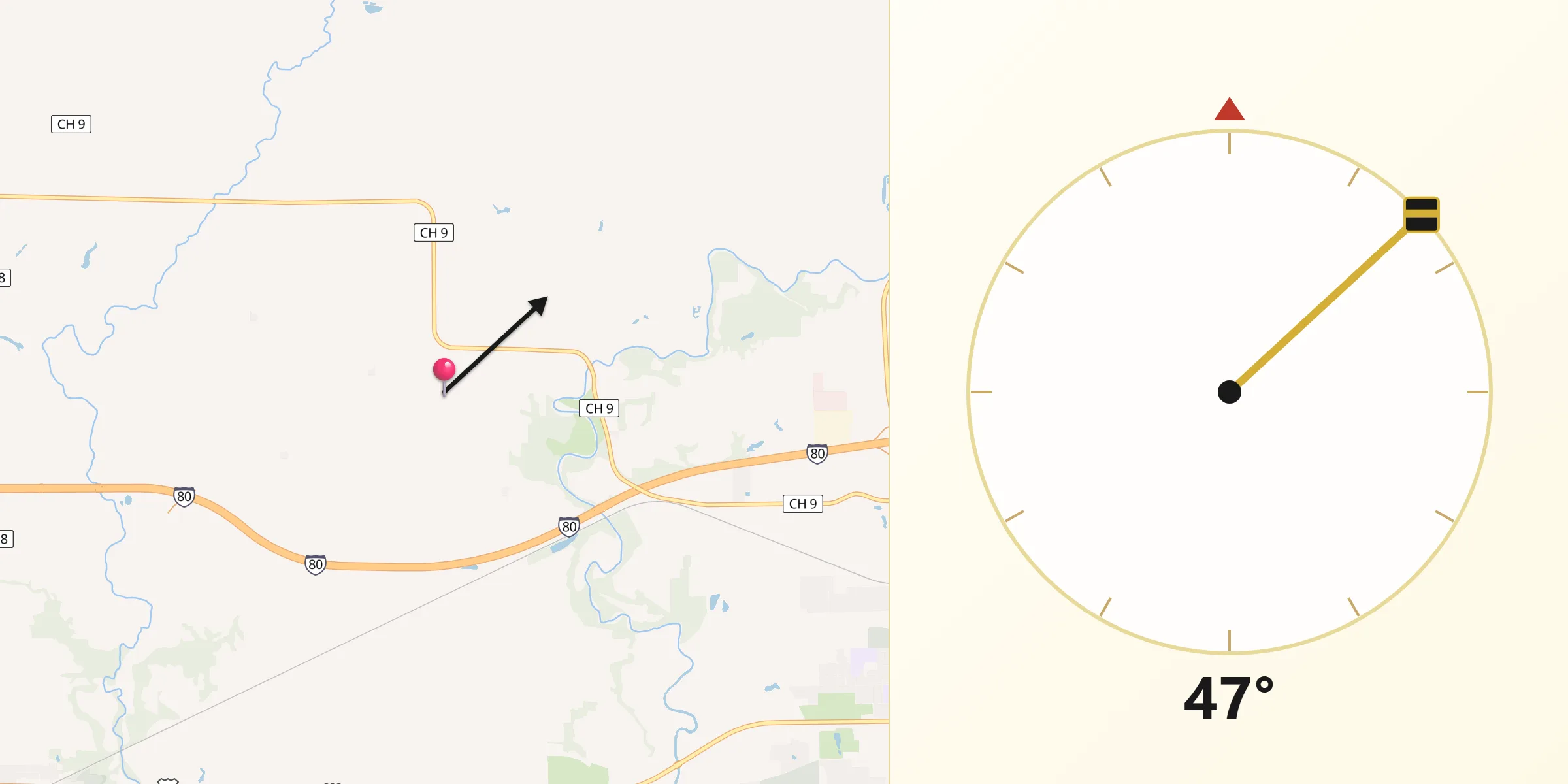 Qibla Direction from Bureau