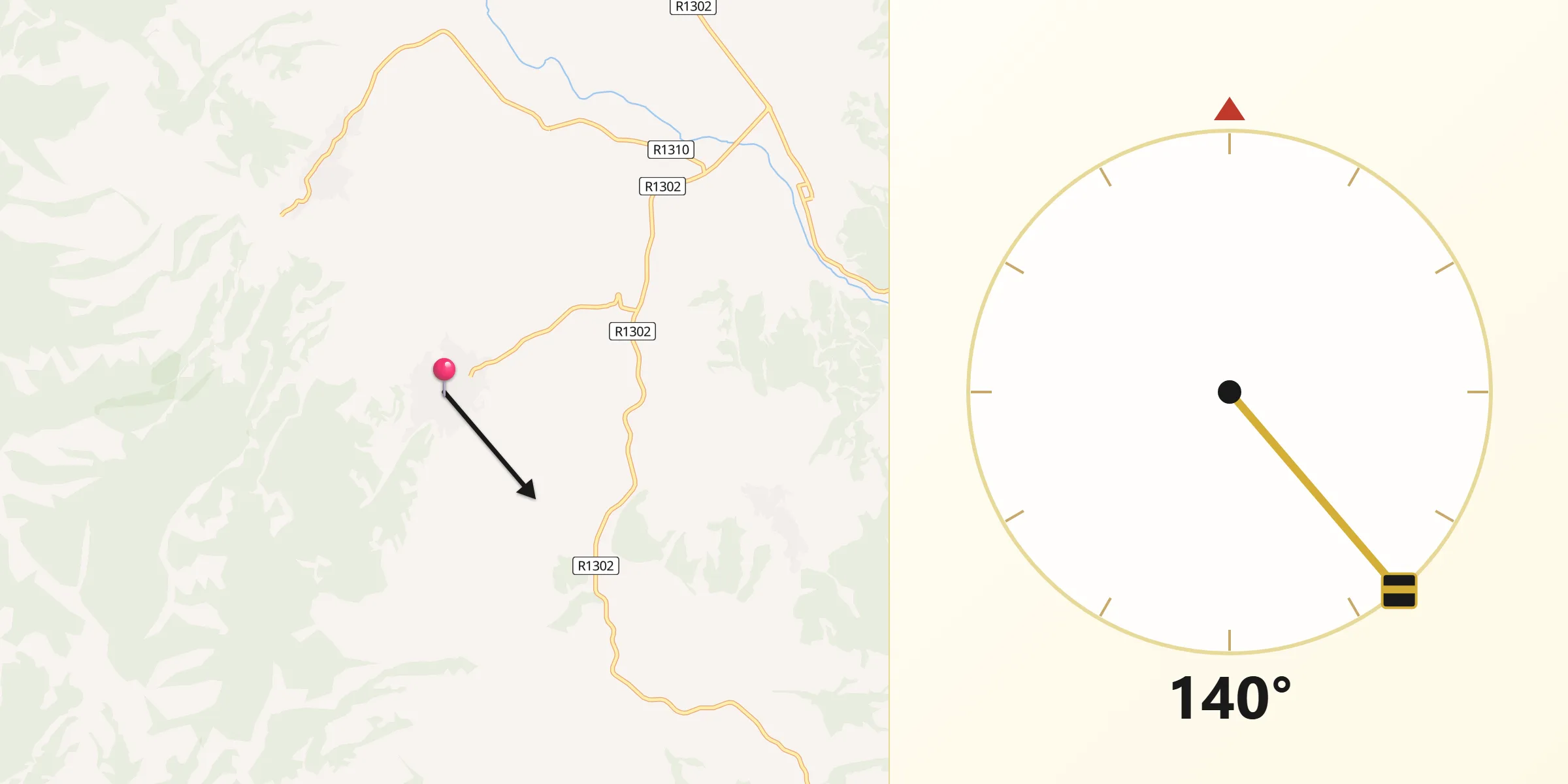 Drejtimi i Qibles nga Rusinovo