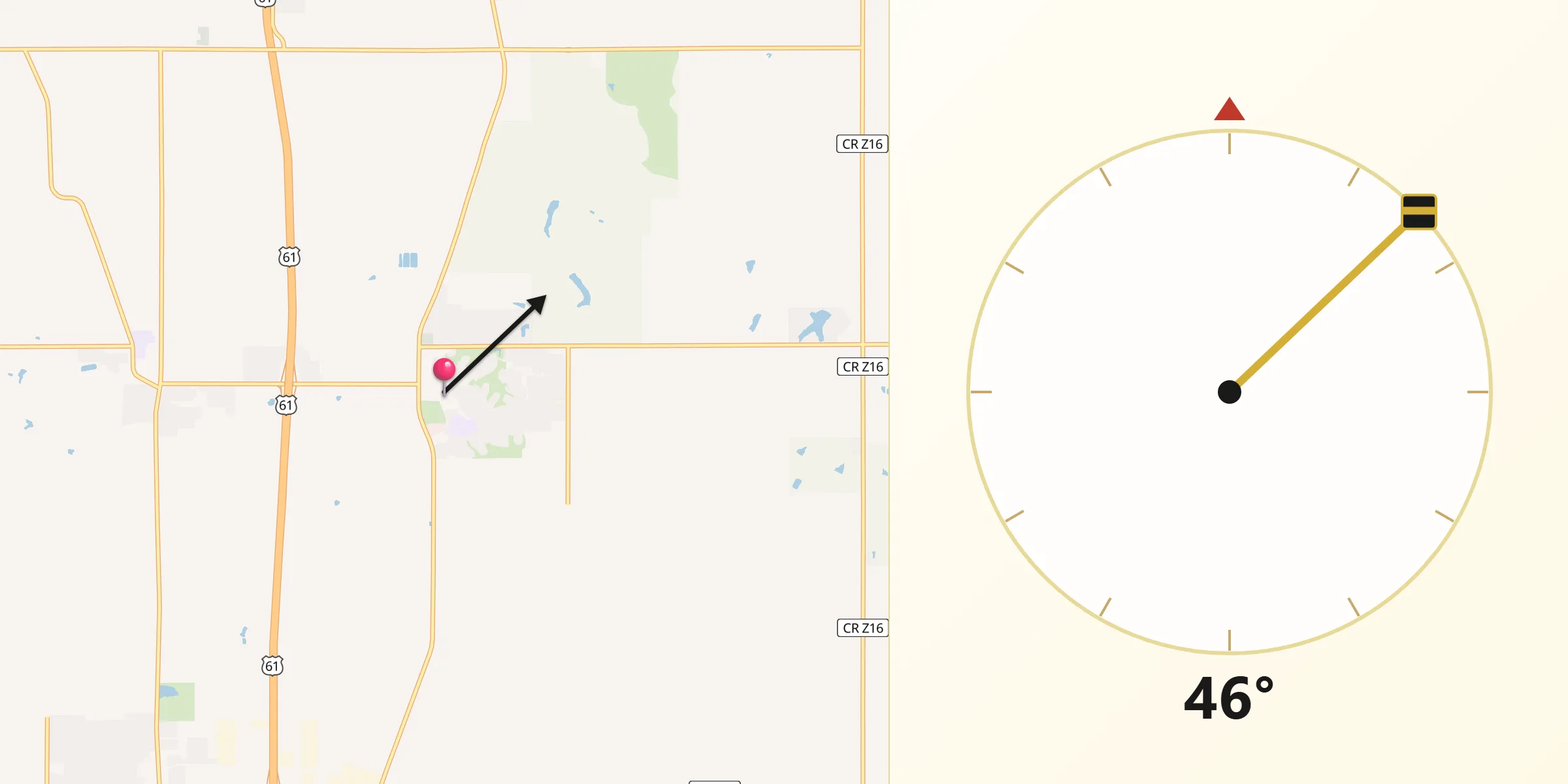 Qibla Direction from Park View