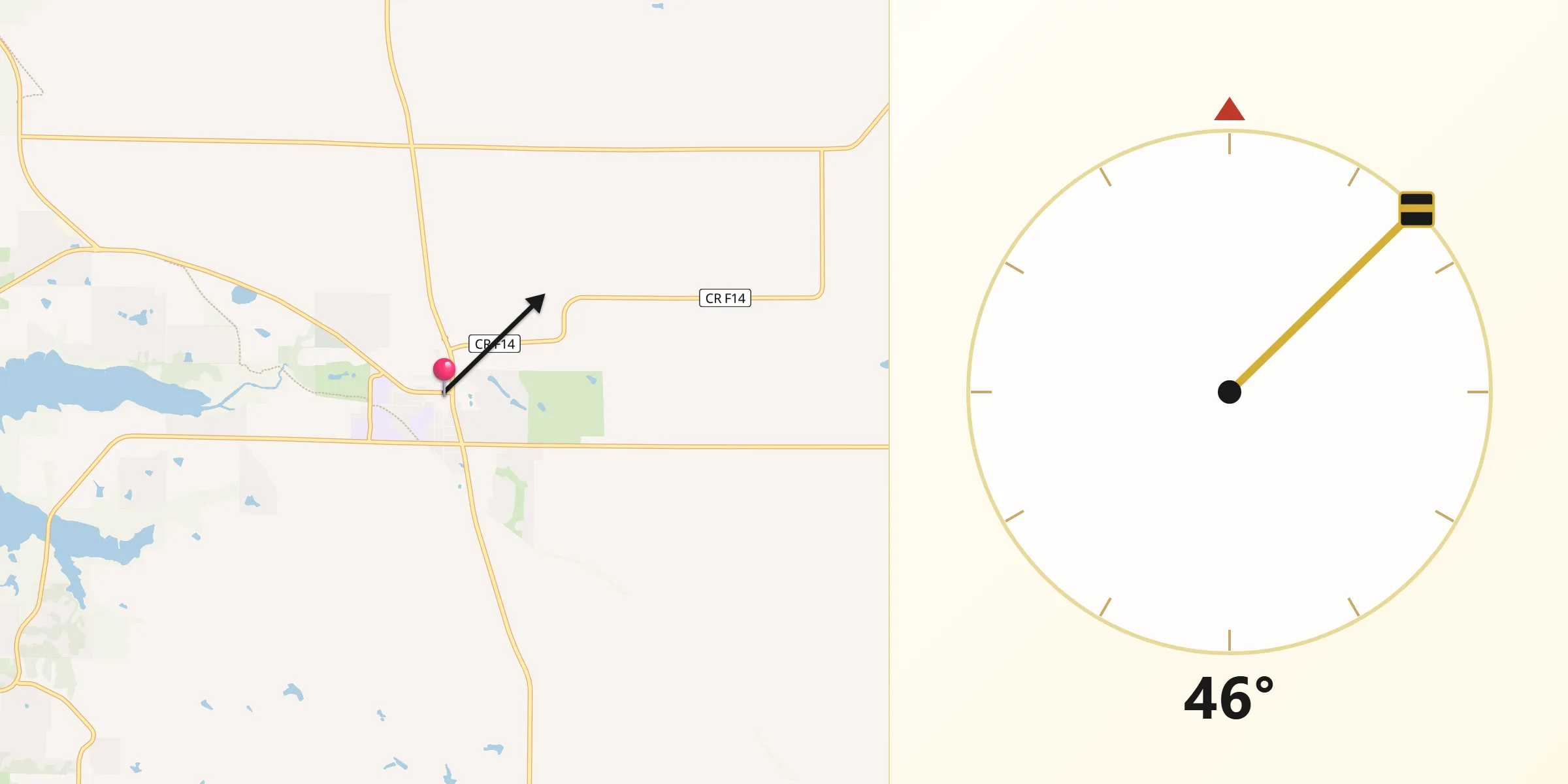 Qibla Direction from Solon