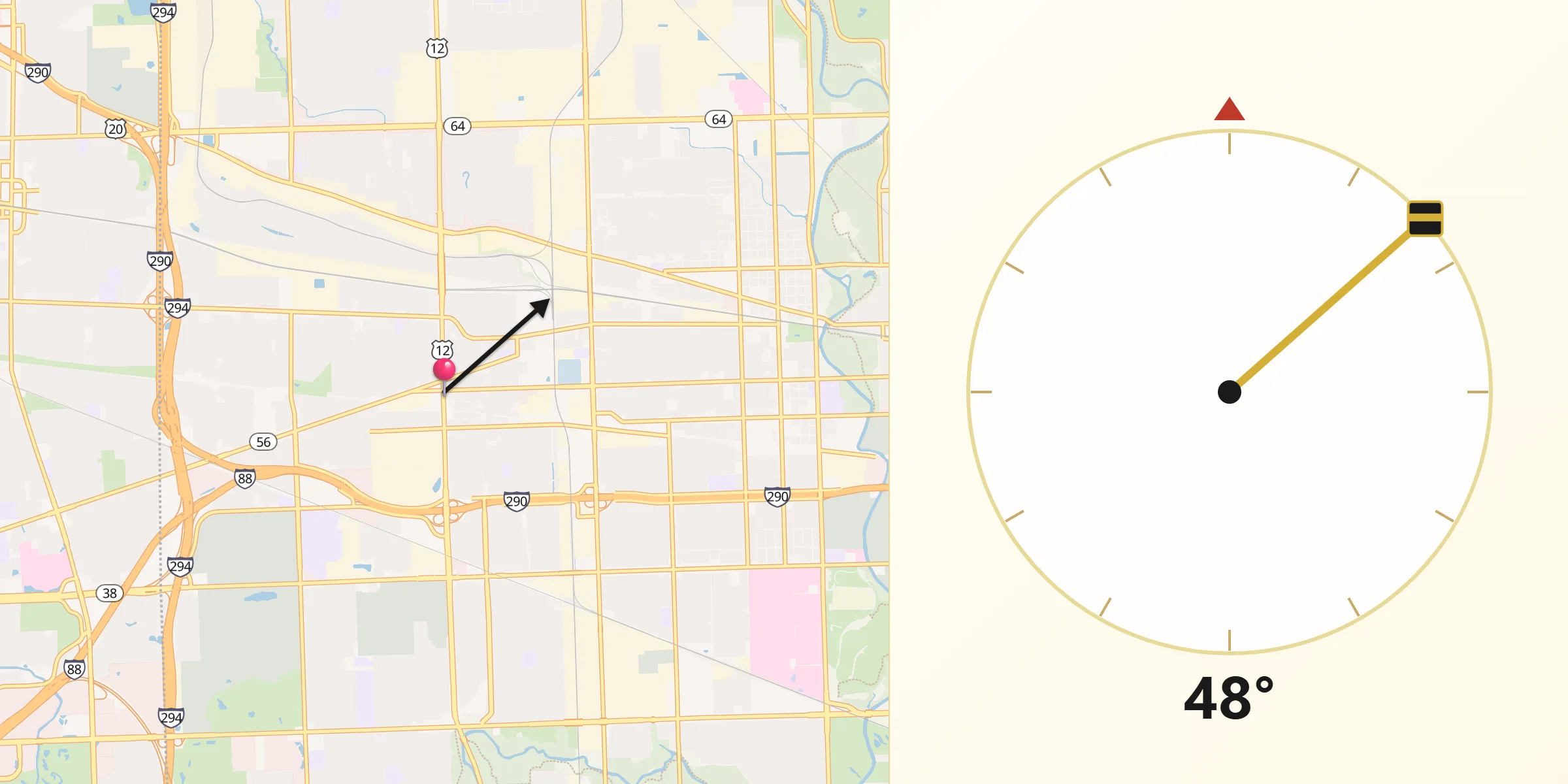 Qibla Direction from Bellwood