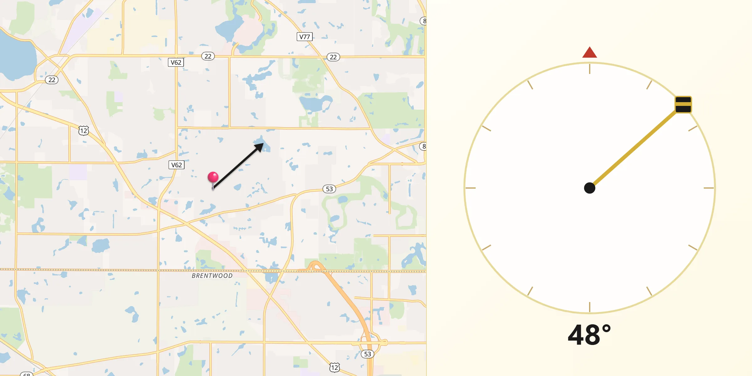 Qibla Direction from Kildeer
