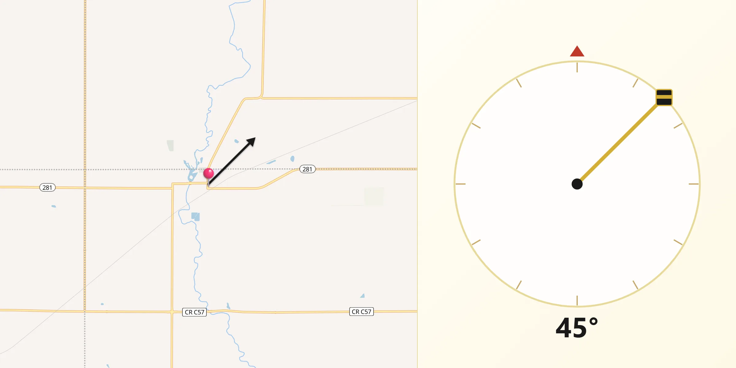 Qibla Direction from Fairbank