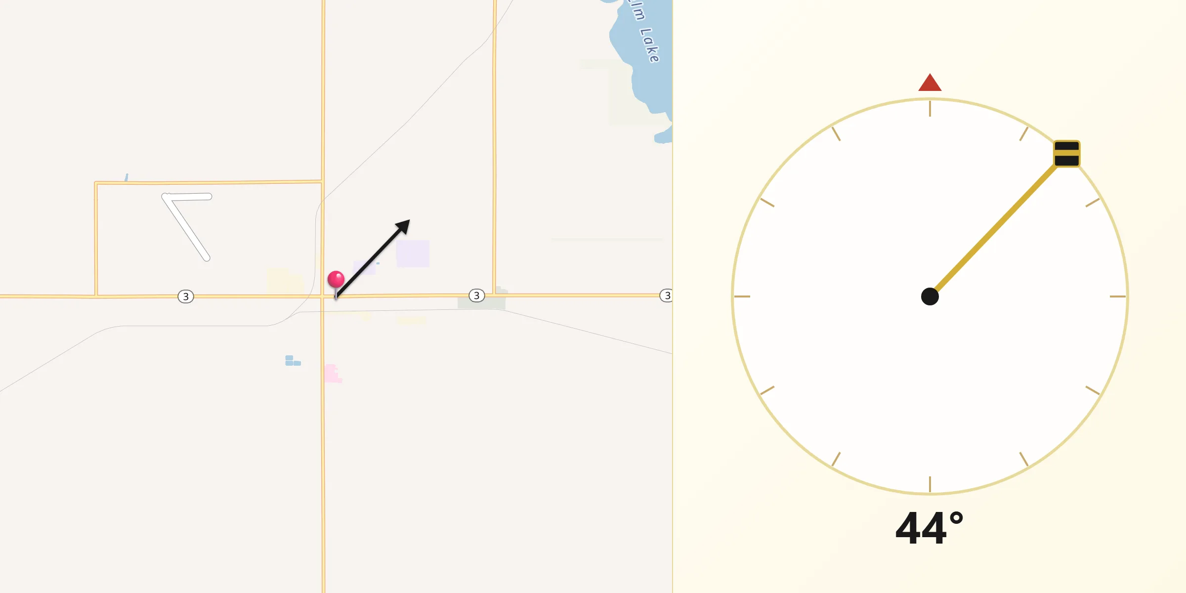 Qibla Direction from Clarion