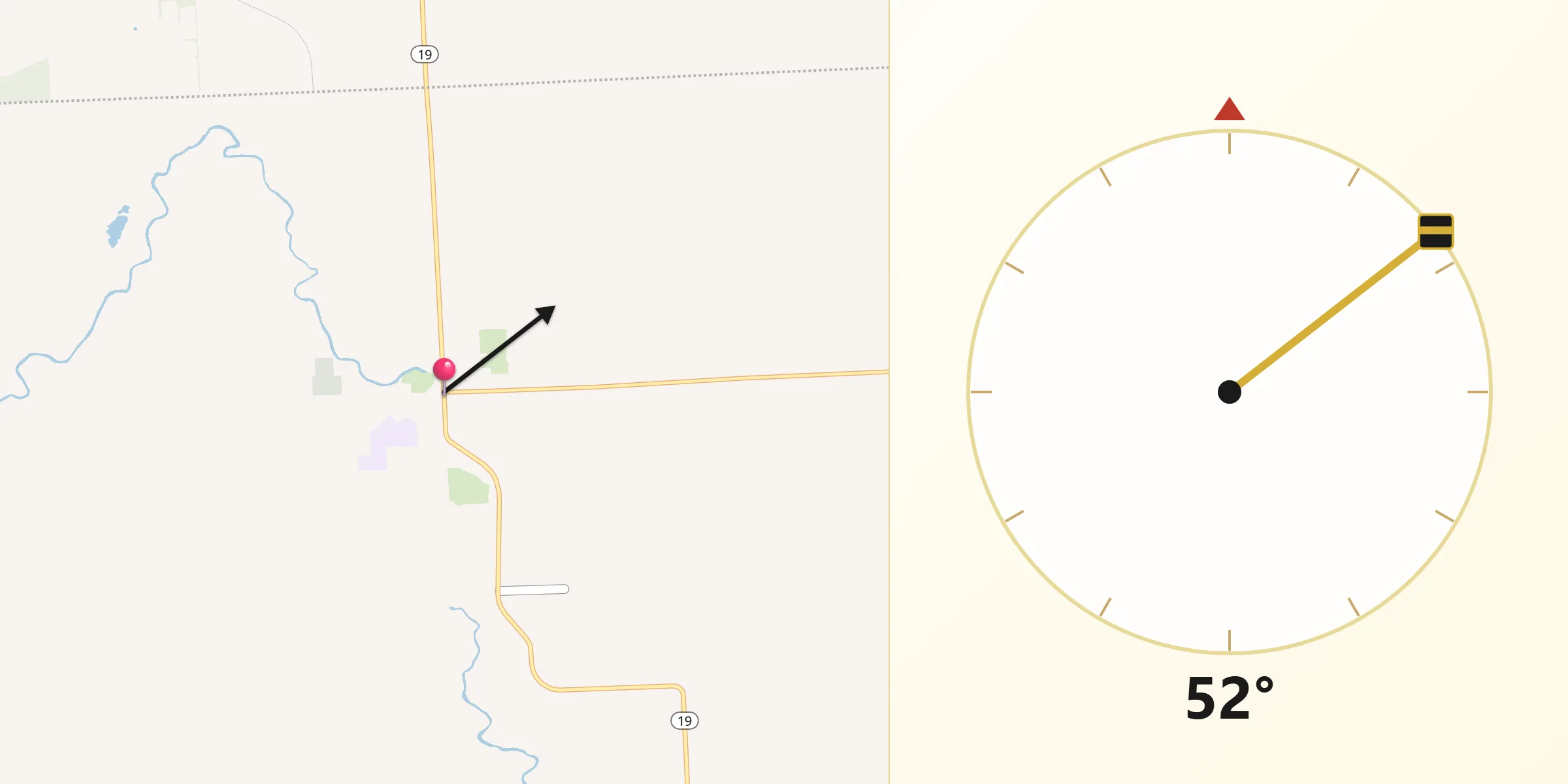 Qibla Direction from Yale