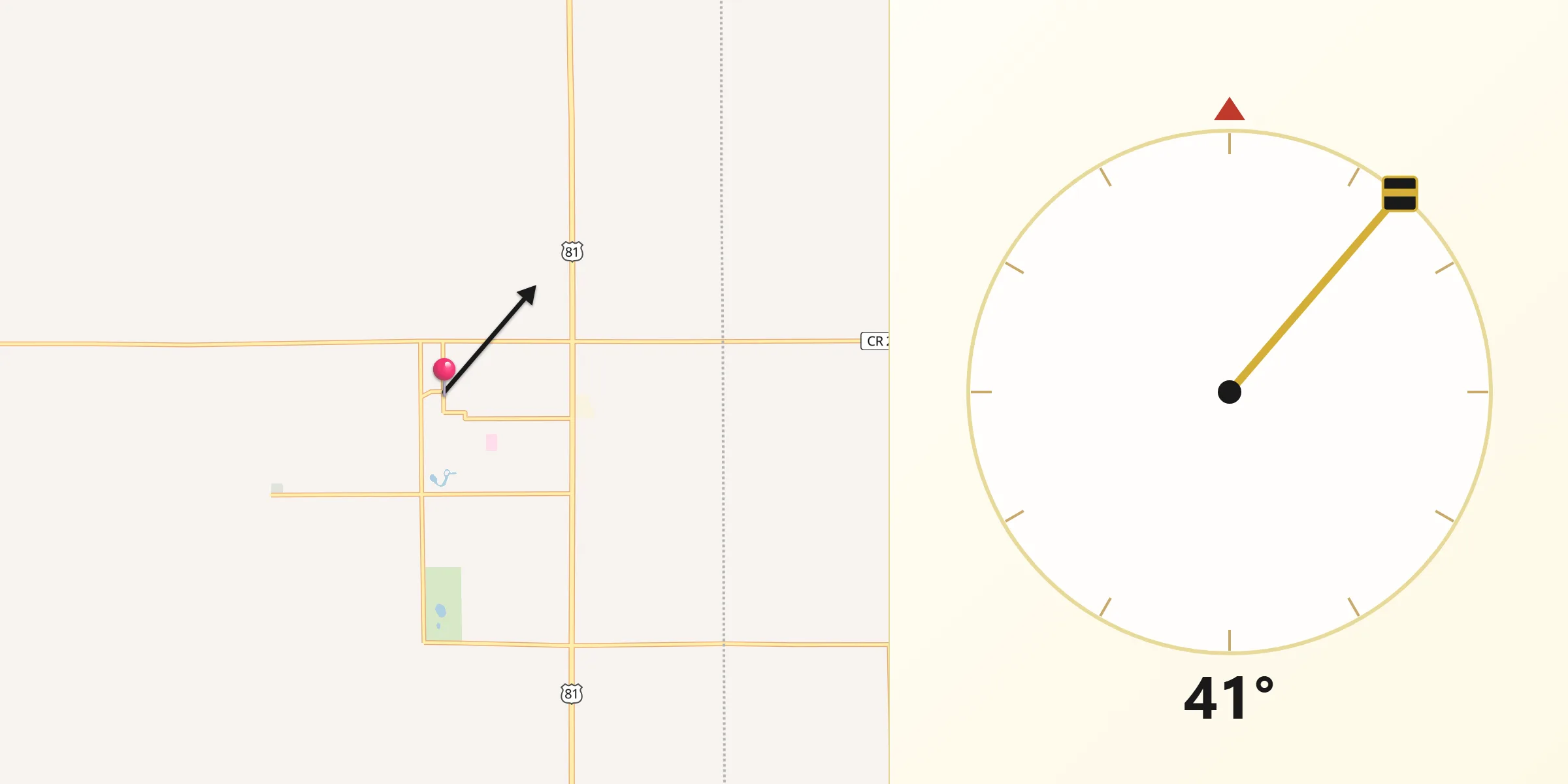 Qibla Direction from Freeman