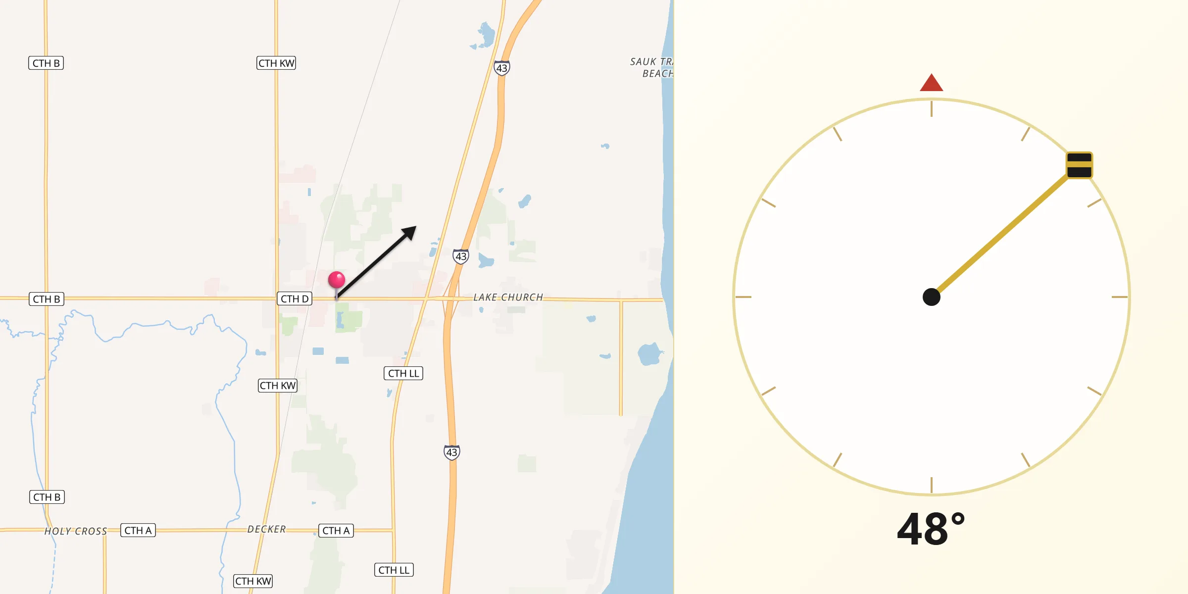 Qibla Direction from Belgium