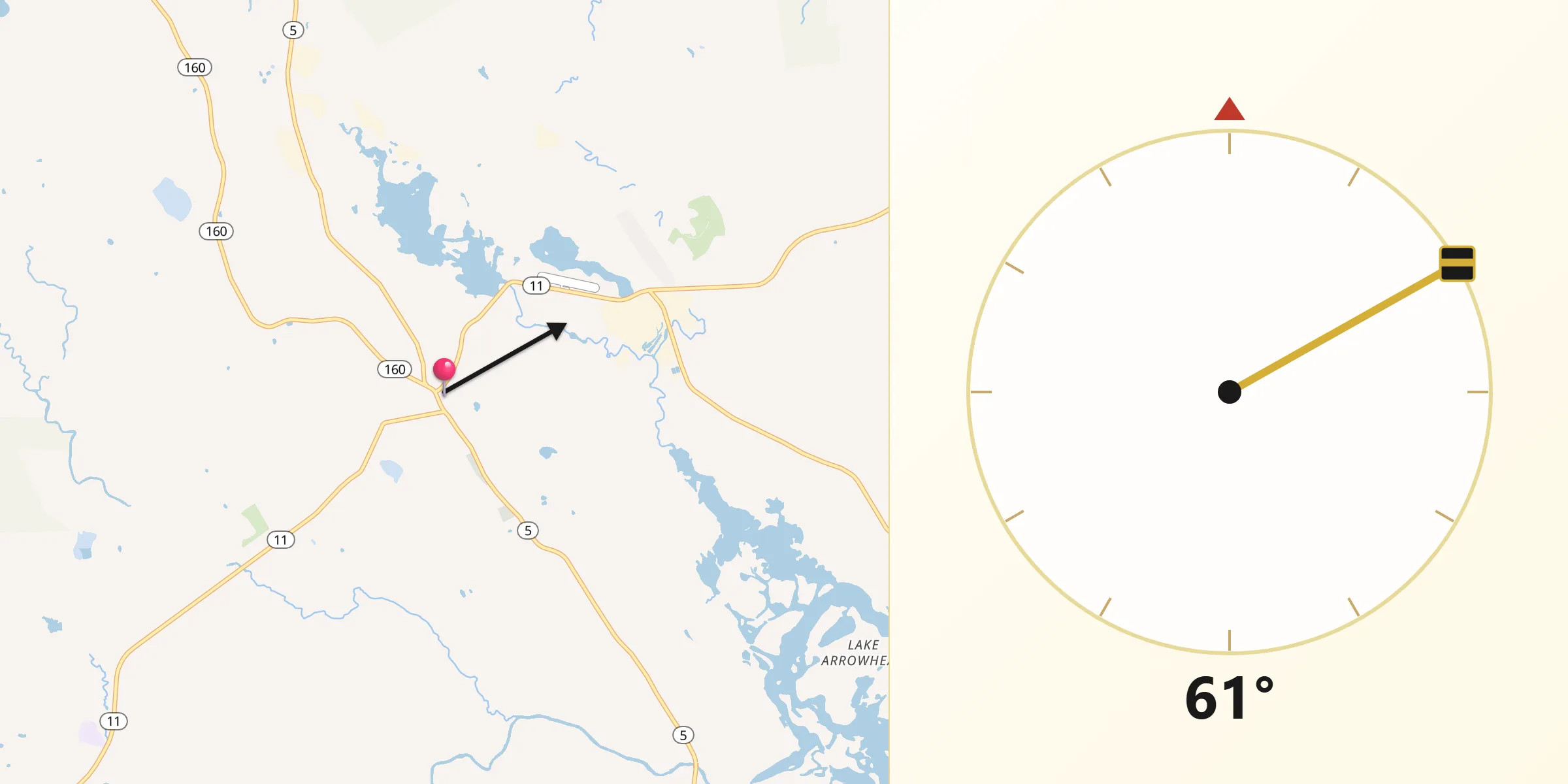 Qibla Direction from Limerick