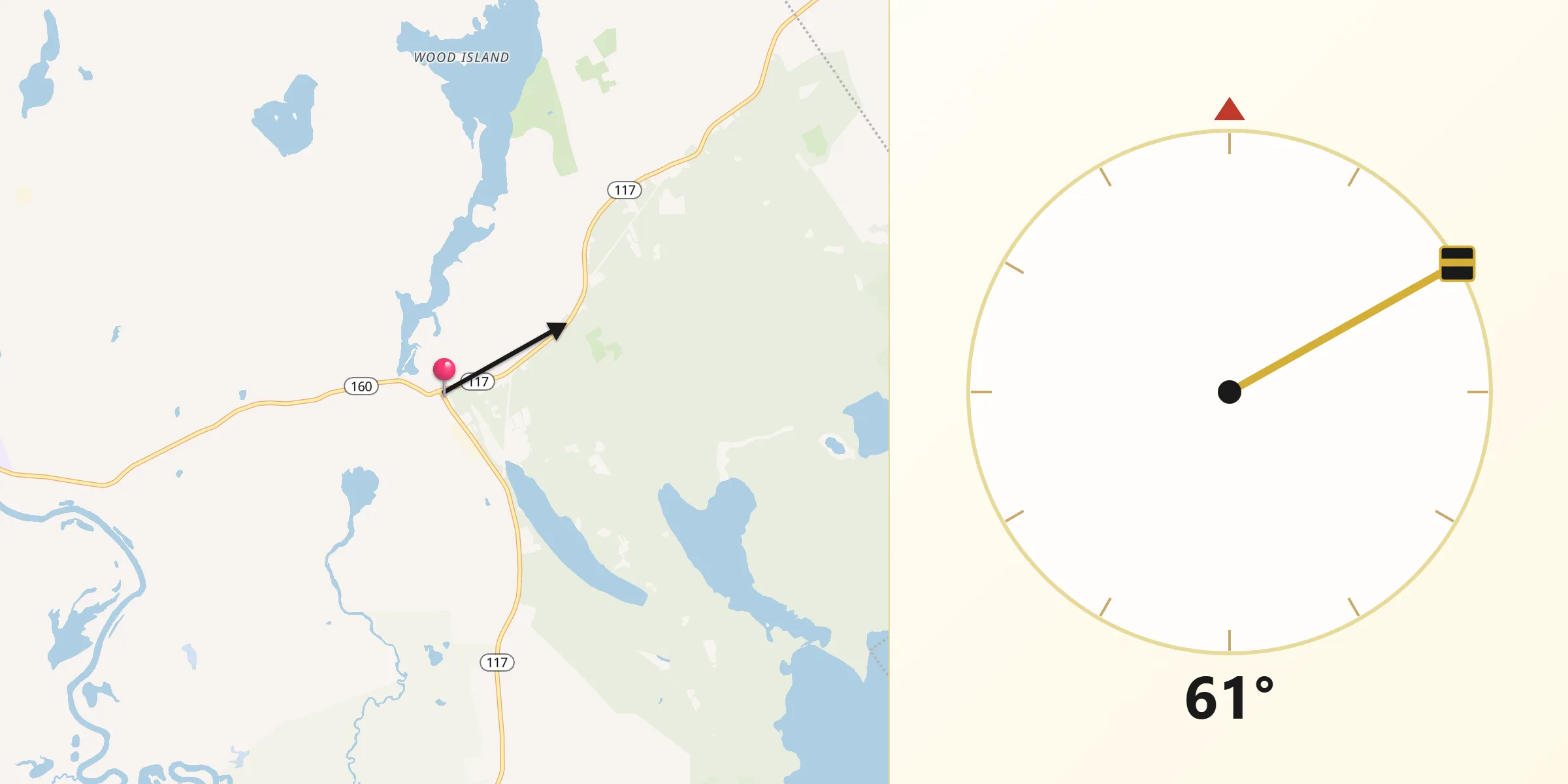 Qibla Direction from Denmark