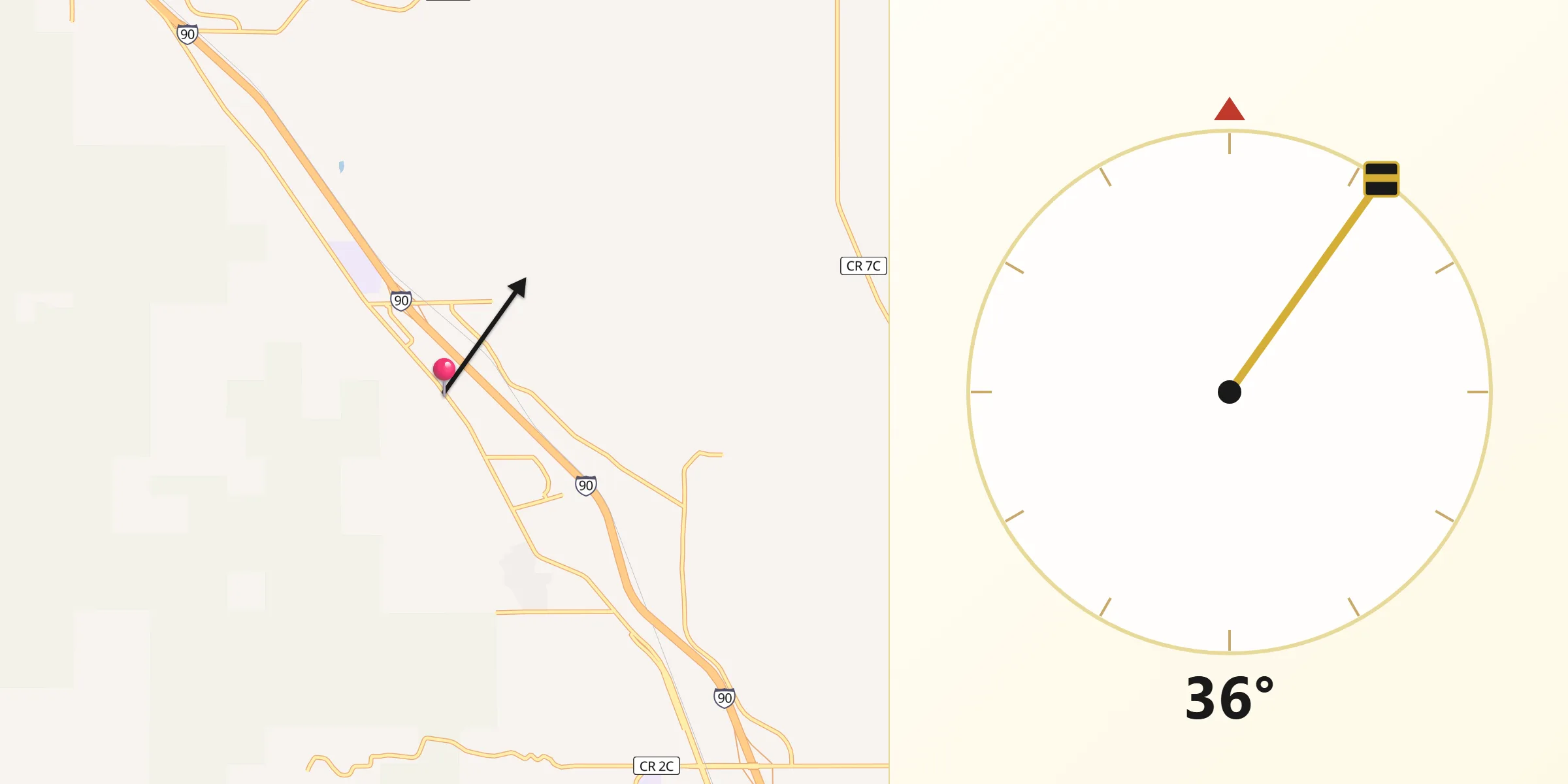 Qibla Direction from Summerset