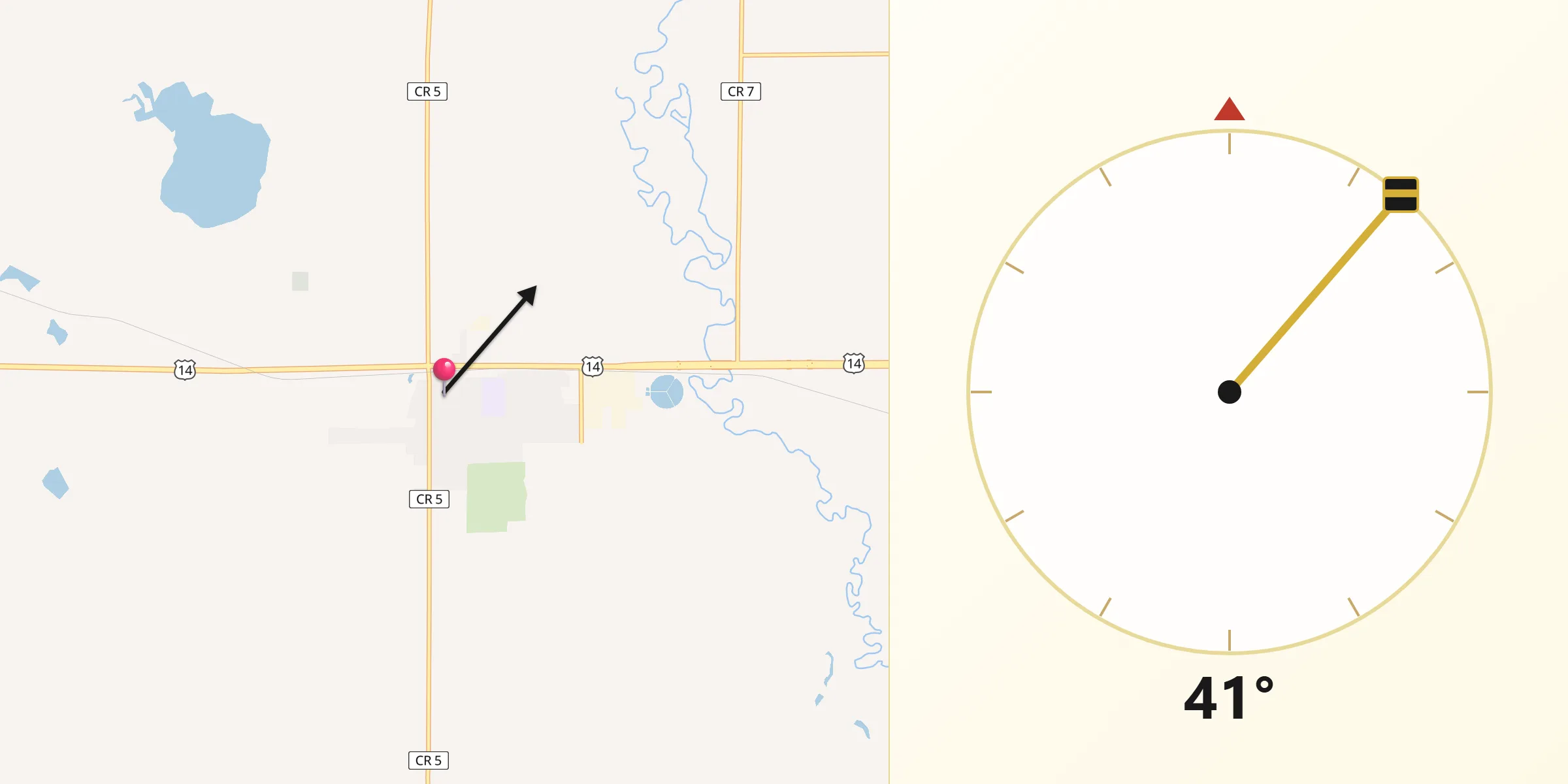 Qibla Direction from Volga