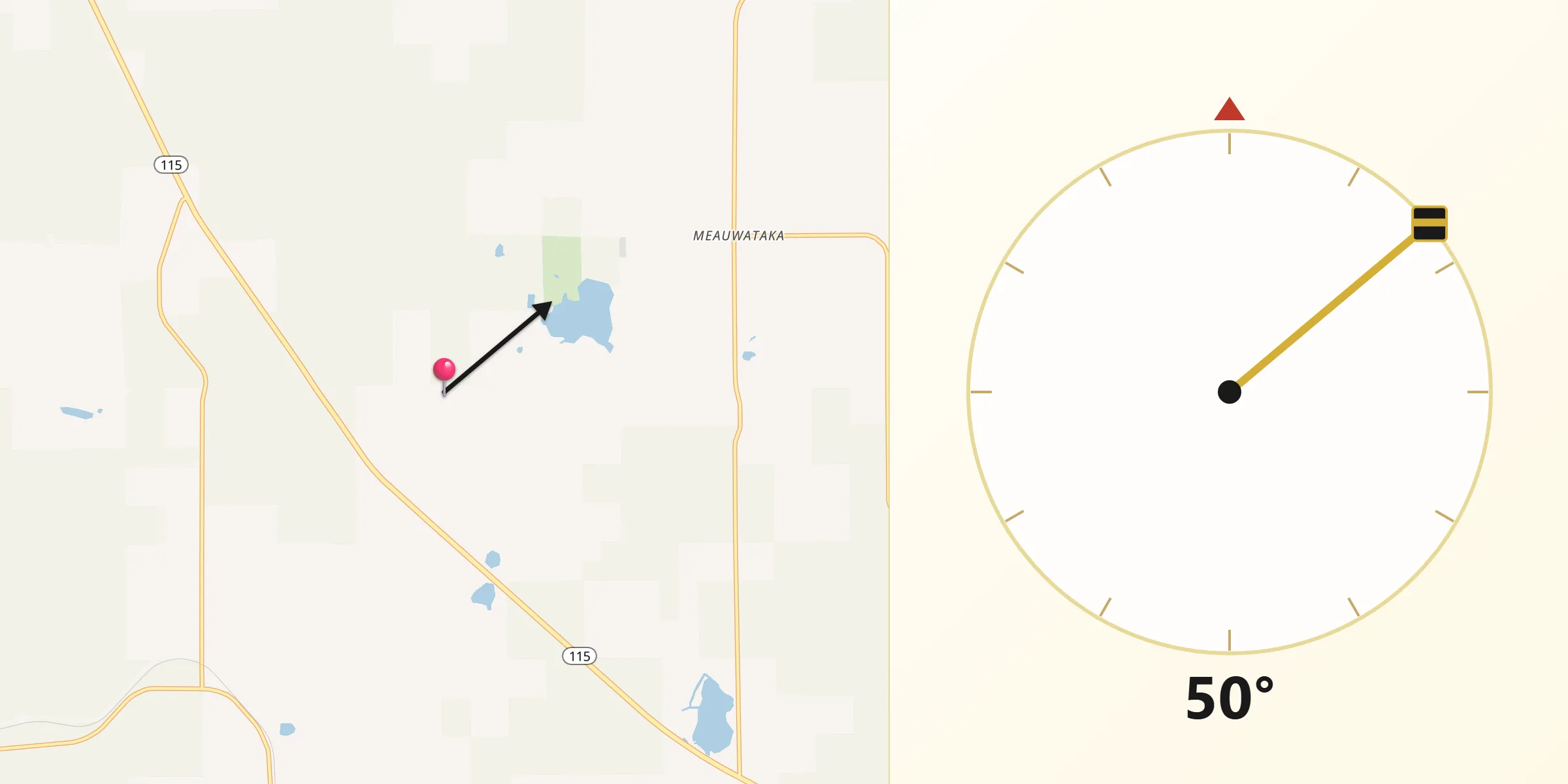 Qibla Direction from Wexford