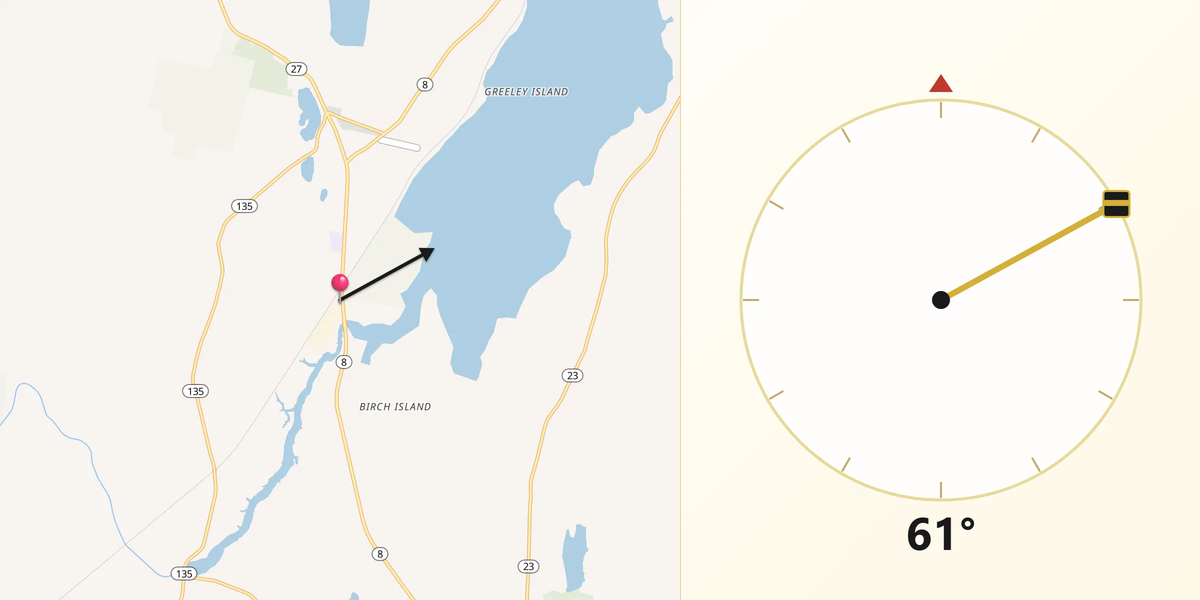 Qibla Direction from Belgrade