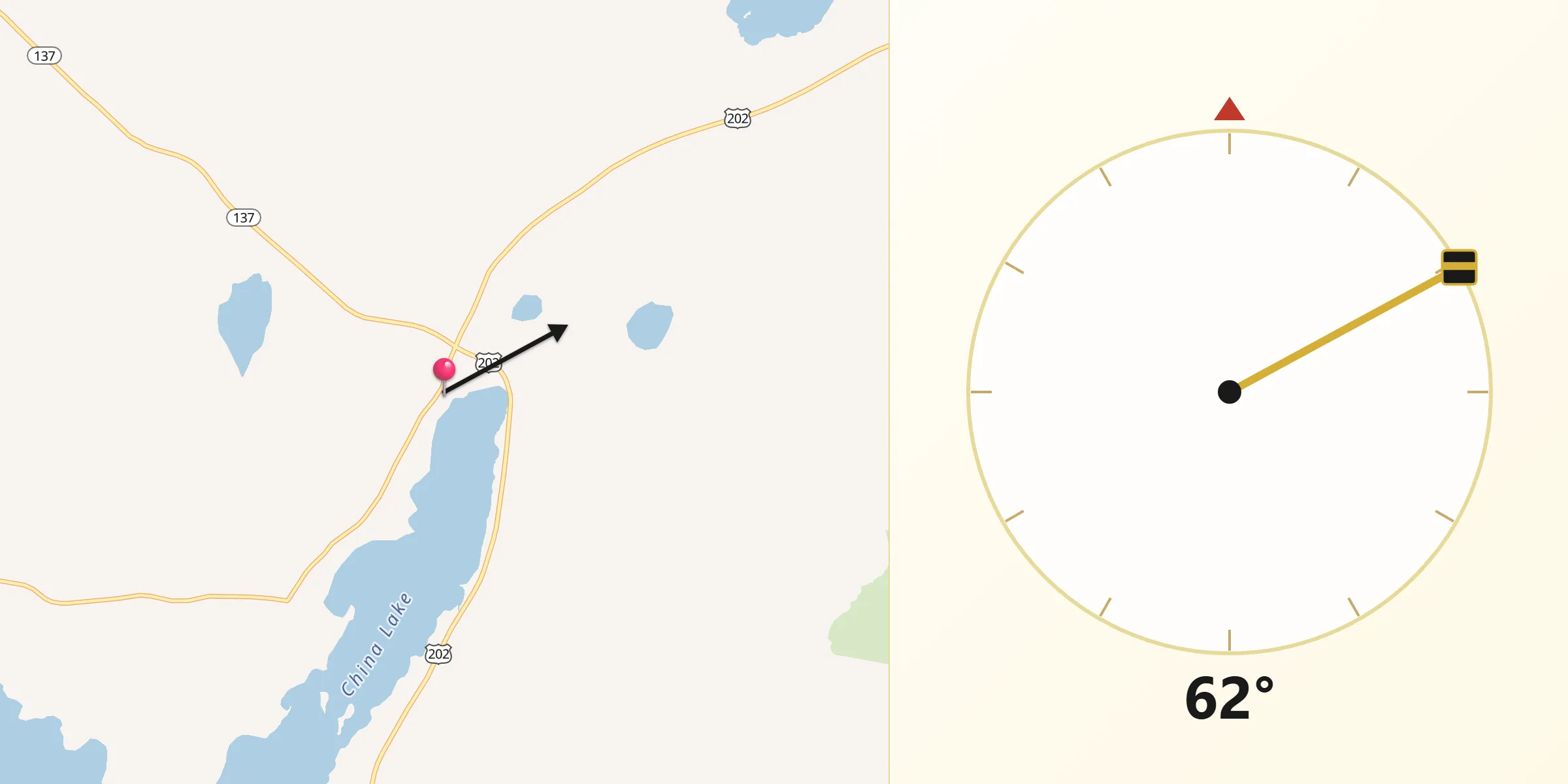 Qibla Direction from China
