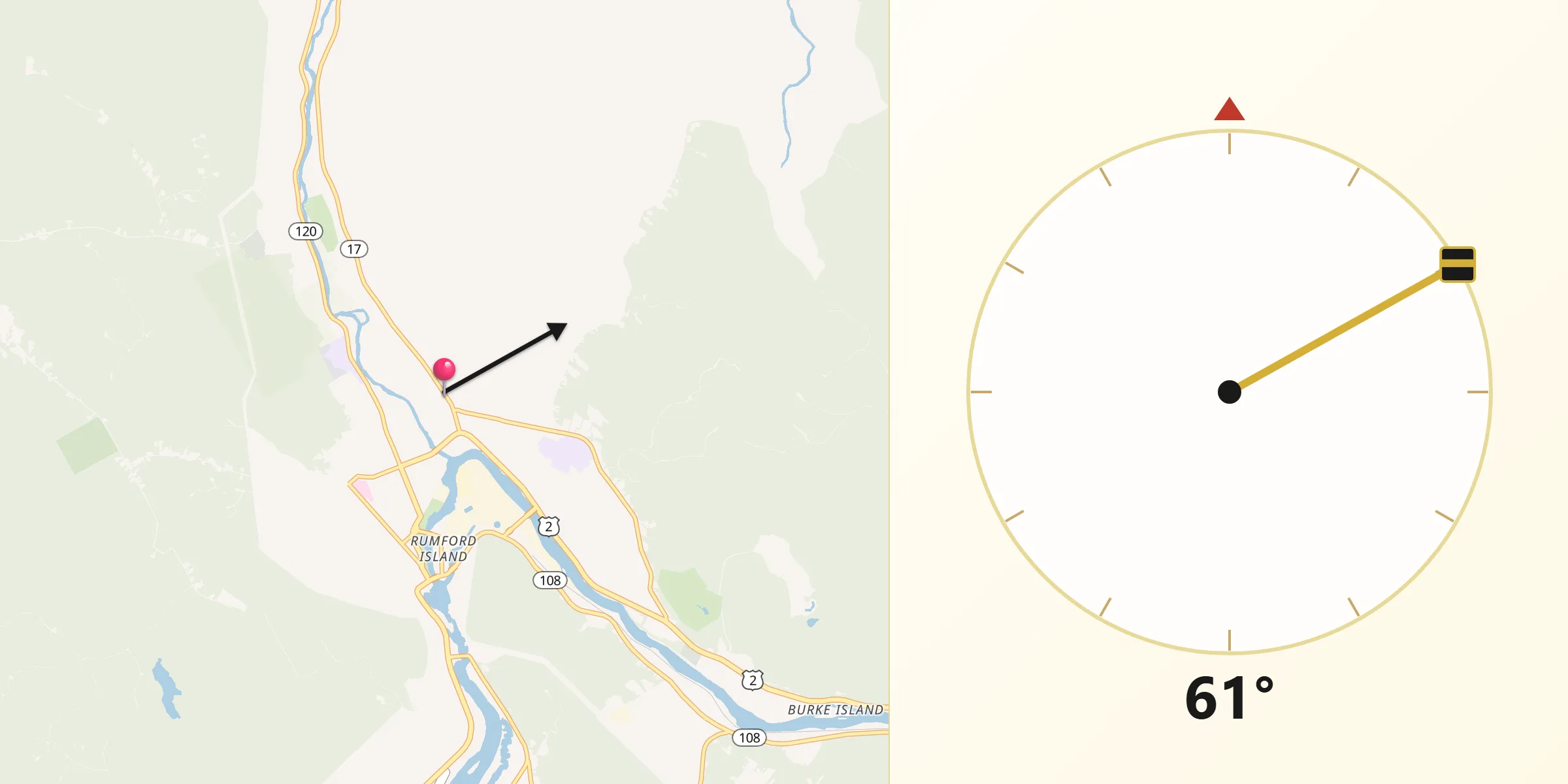 Qibla Direction from Mexico