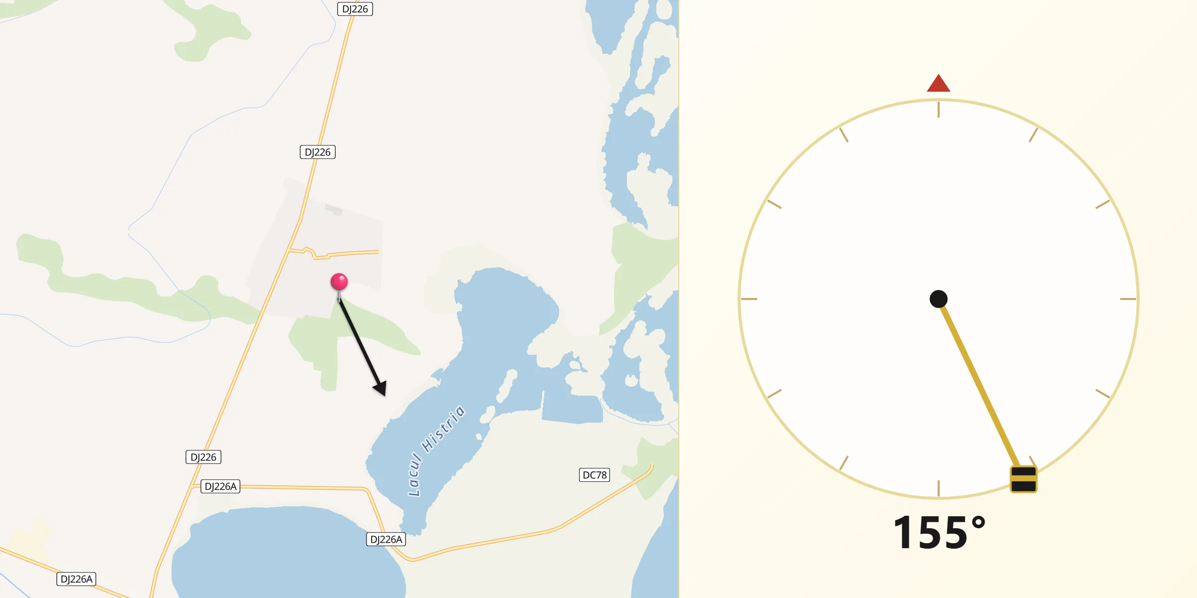 Direcția Qibla din Istria