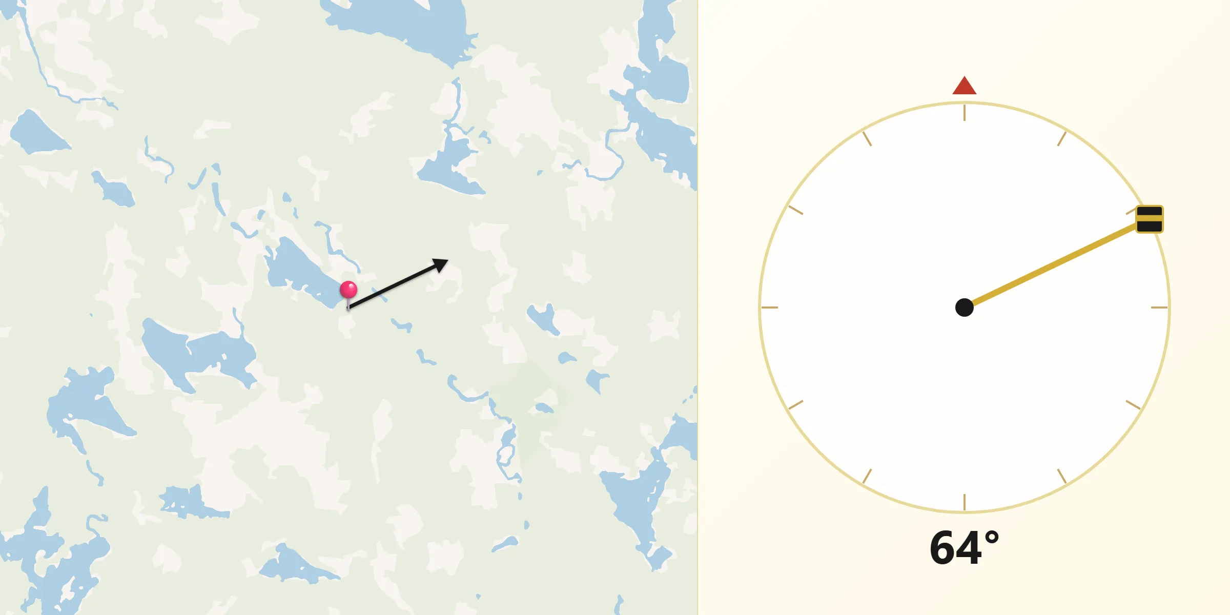 Qibla Direction from Annapolis