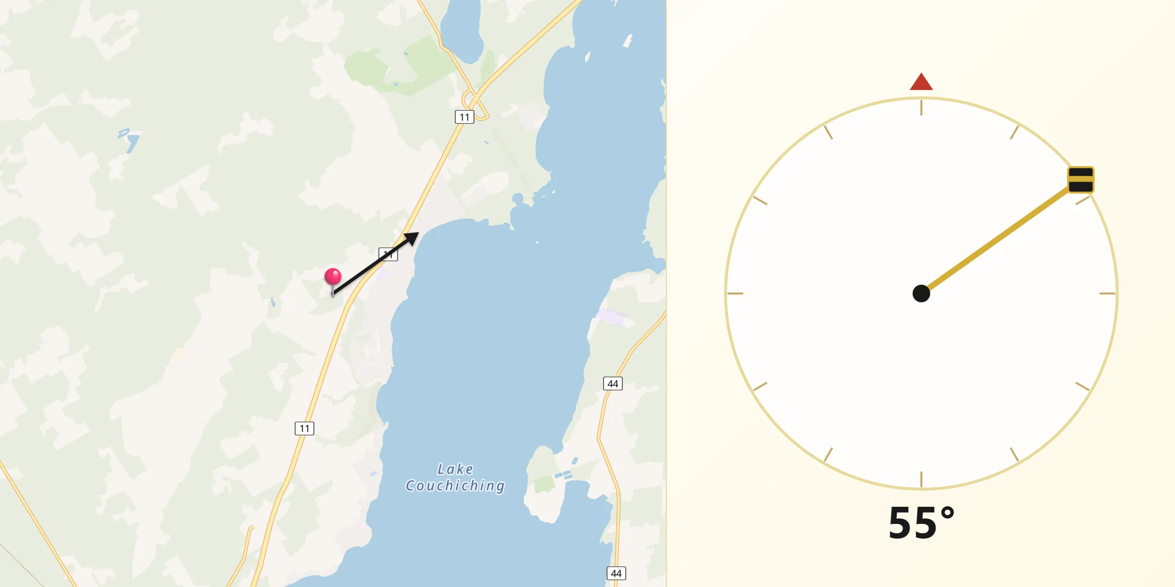 Qibla Direction from Amigo Beach