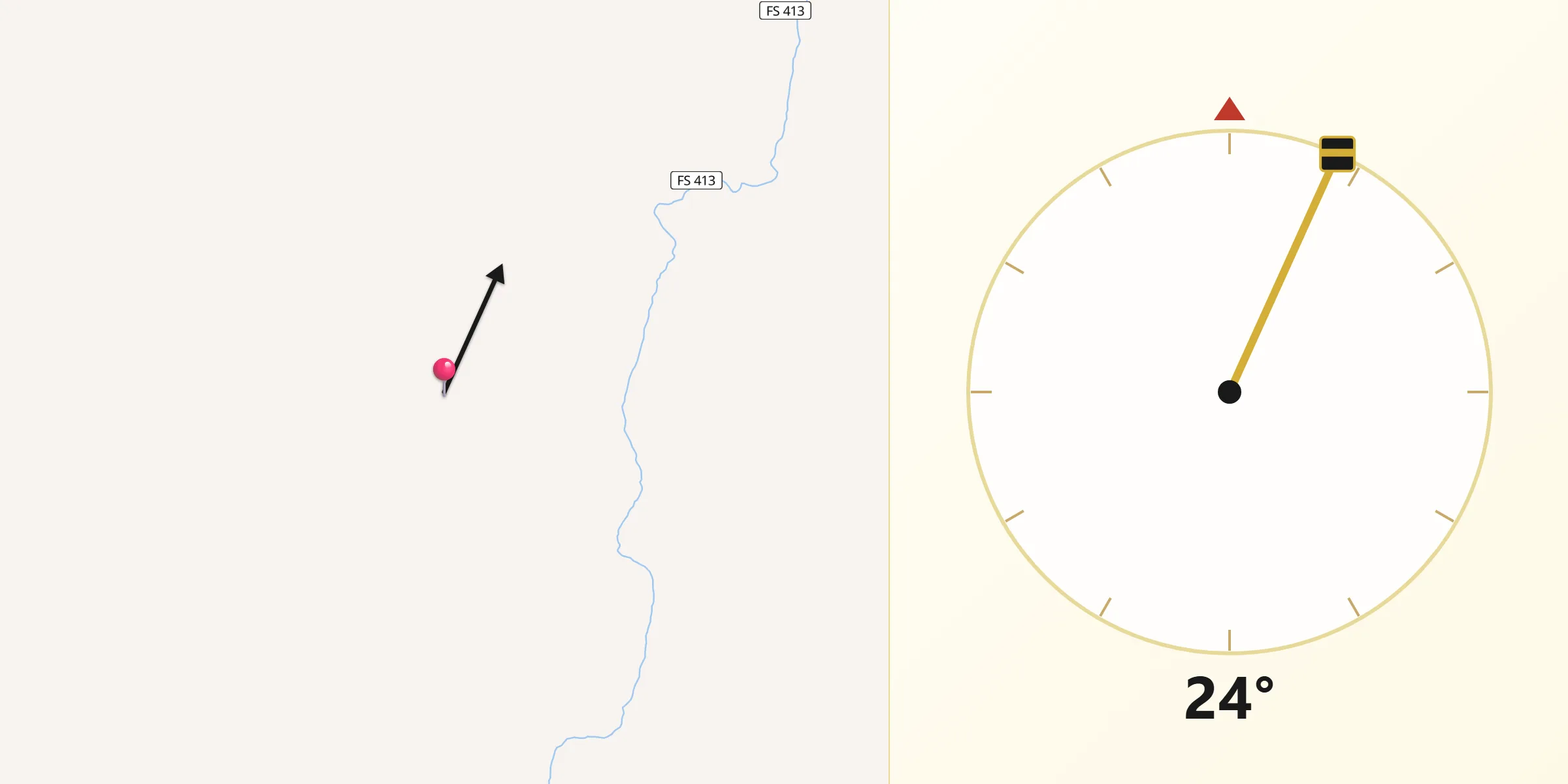 Qibla Direction from Valley County