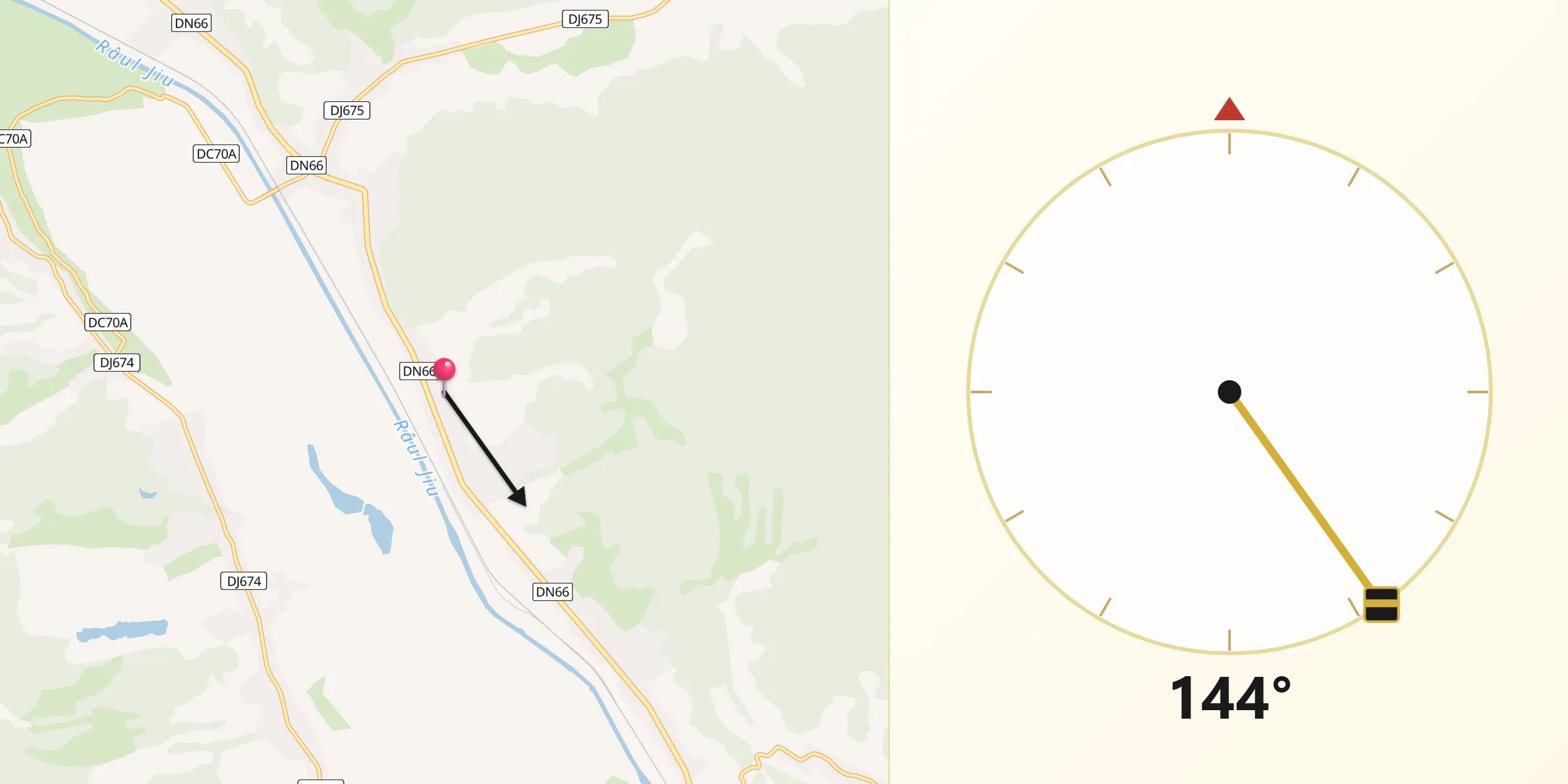 Direcția Qibla din Cocoreni