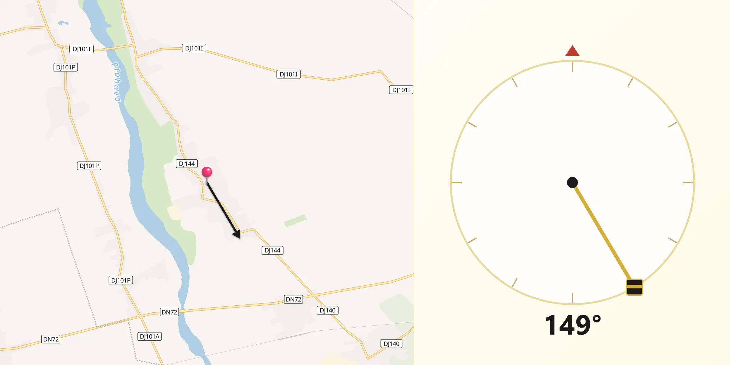 Direcția Qibla din Ariceştii-Rahtivani