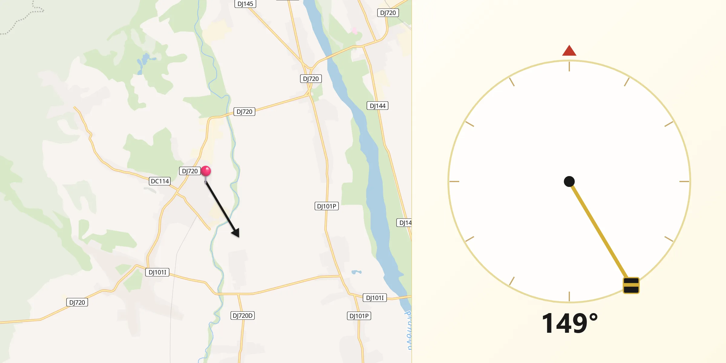 Direcția Qibla din Filipeştii de Pădure