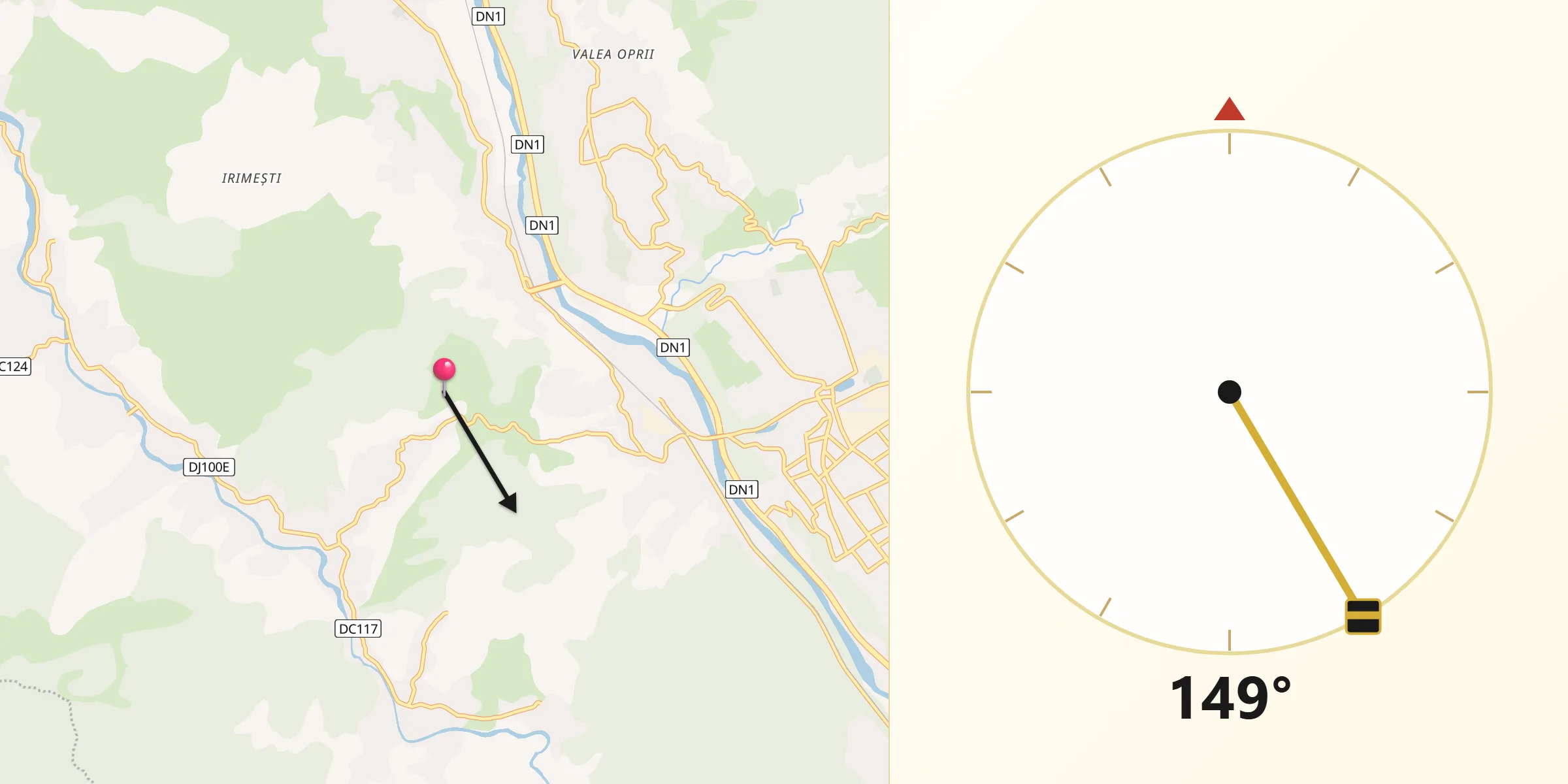 Direcția Qibla din Poiana Câmpina