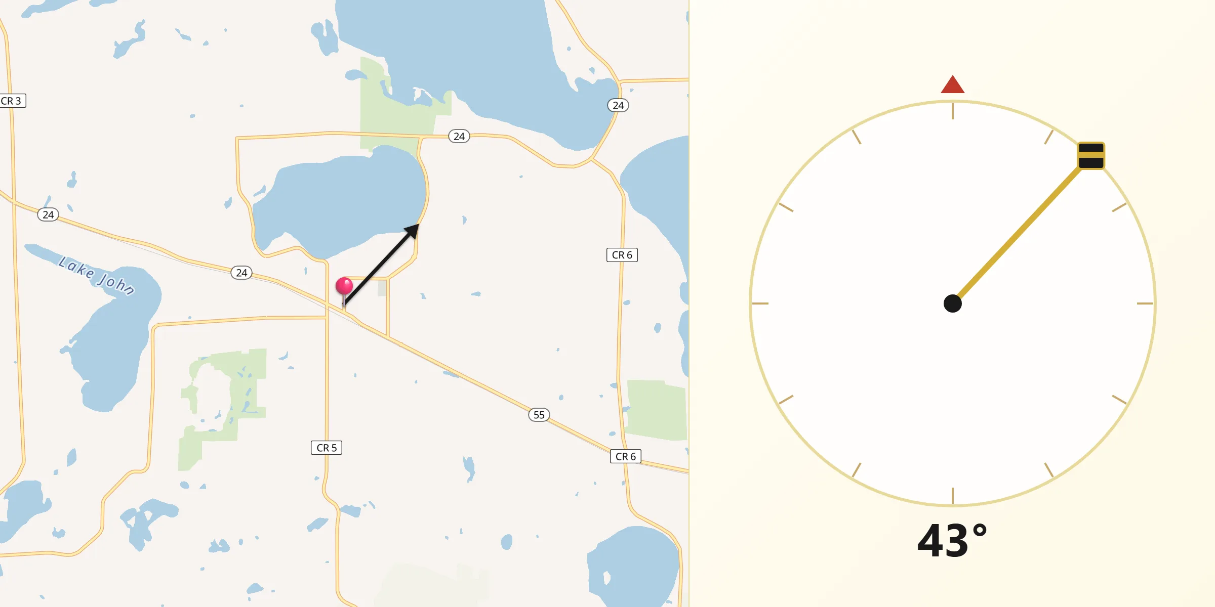 Qibla Direction from Annandale