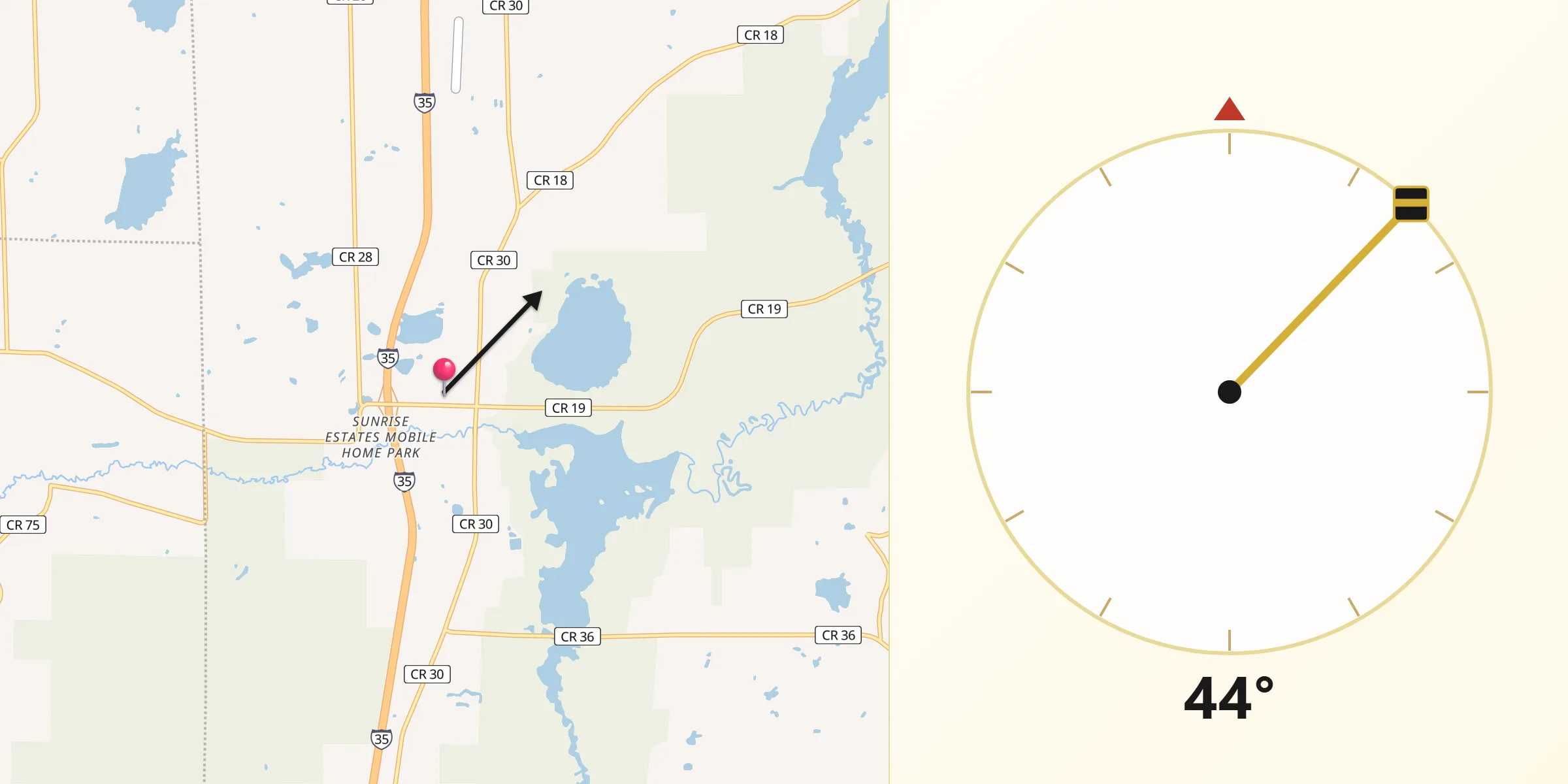 Qibla Direction from Stacy