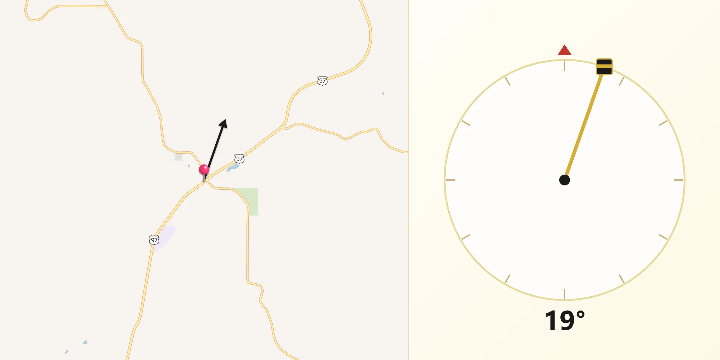 Qibla Direction from Moro