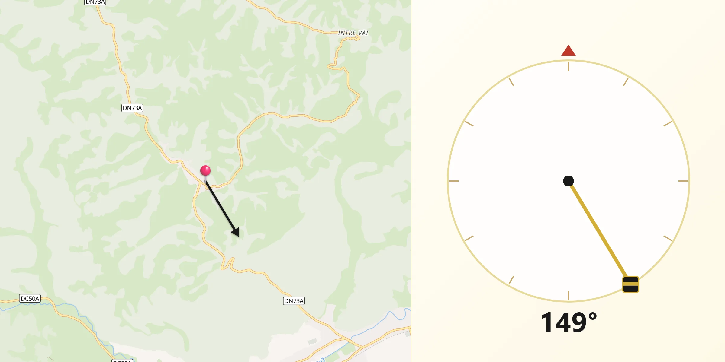 Direcția Qibla din Comuna Poiana Mărului (Brașov)