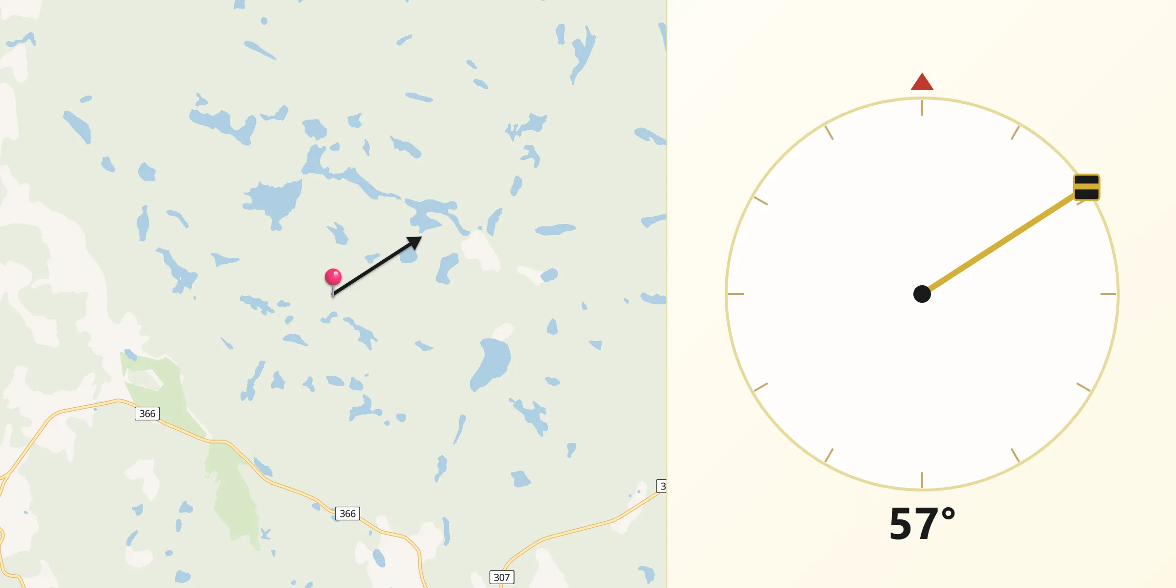 Qibla Direction from Wakefield
