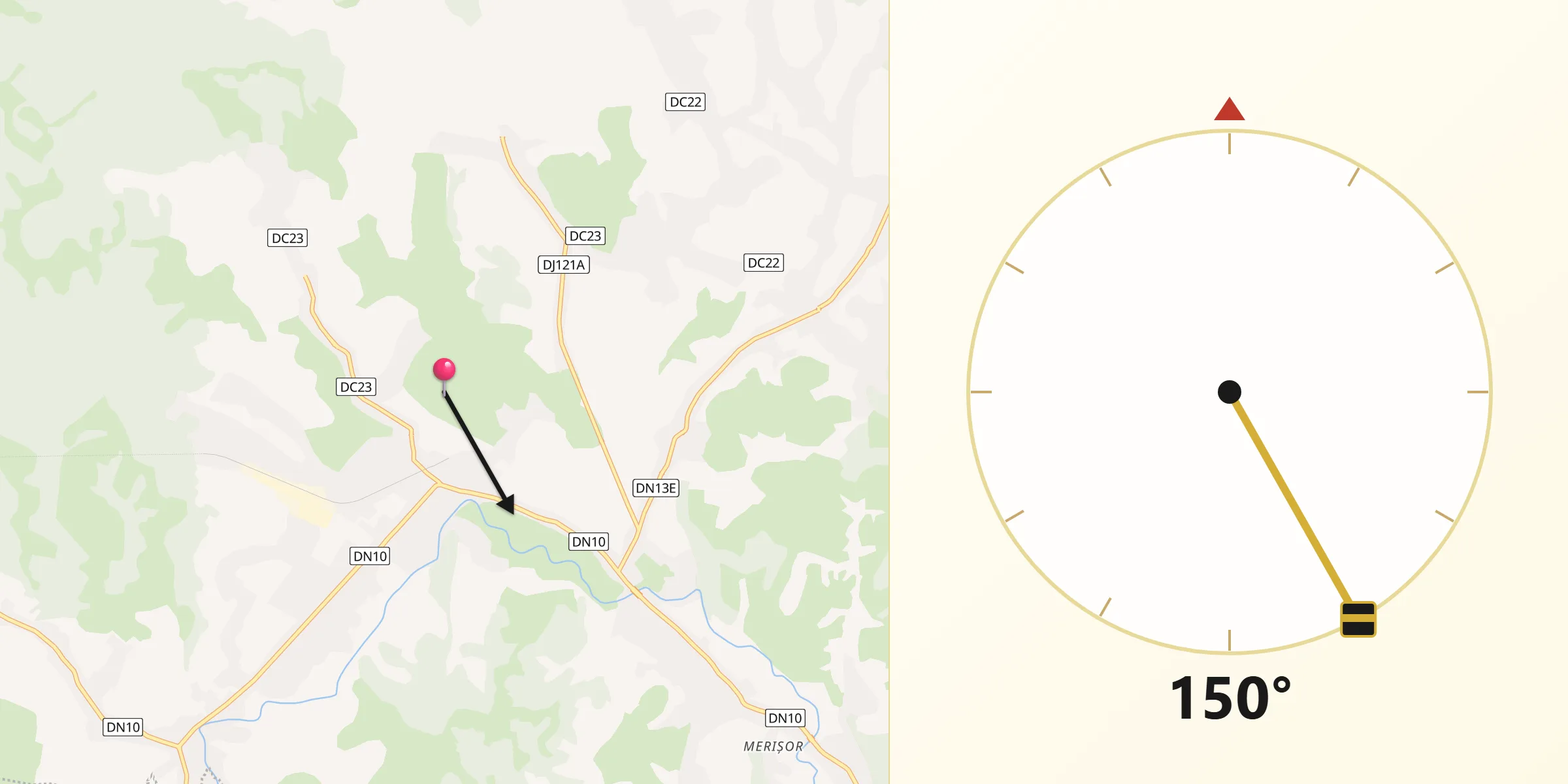Direcția Qibla din Întorsura Buzăului