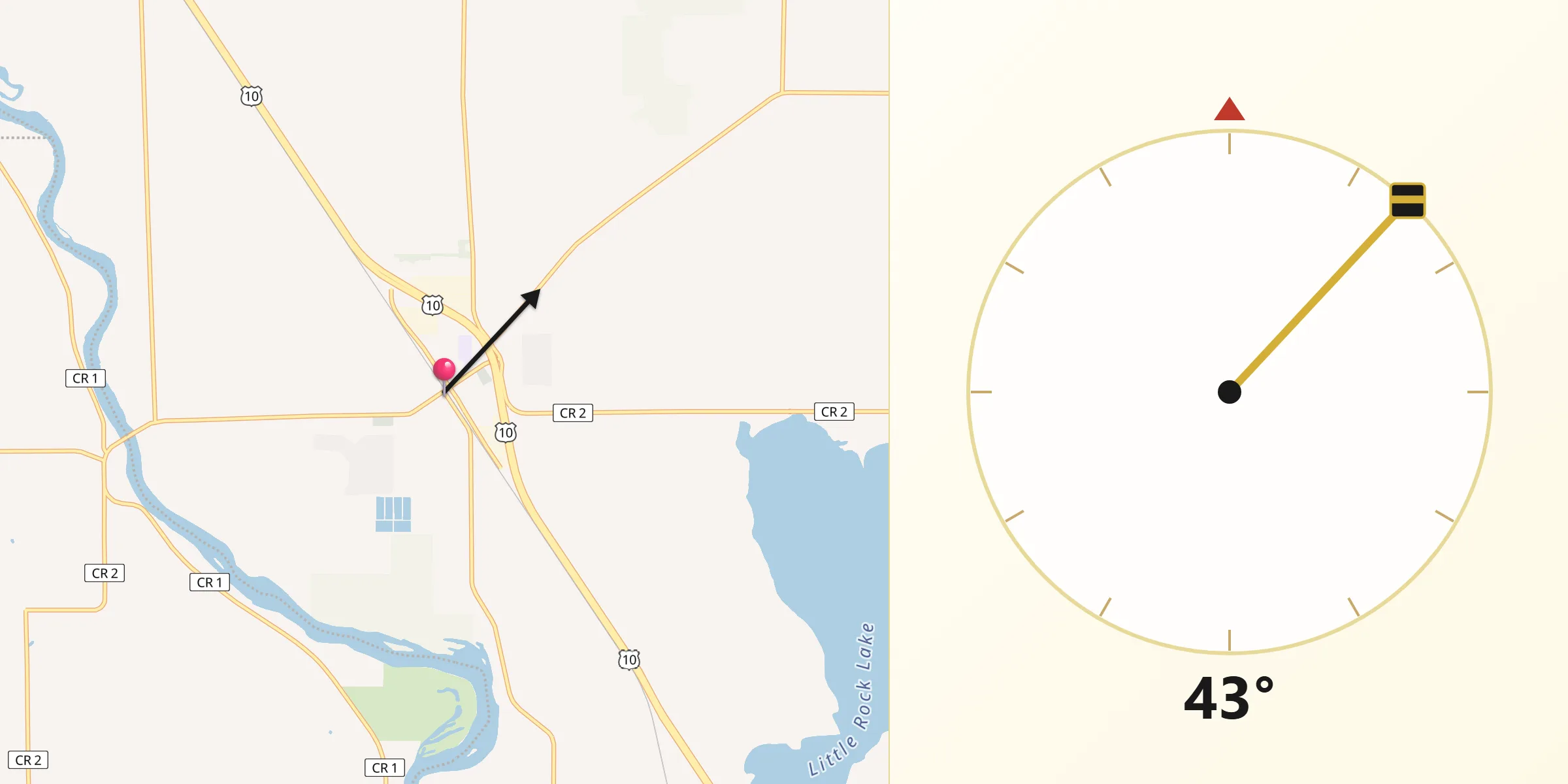 Qibla Direction from Rice